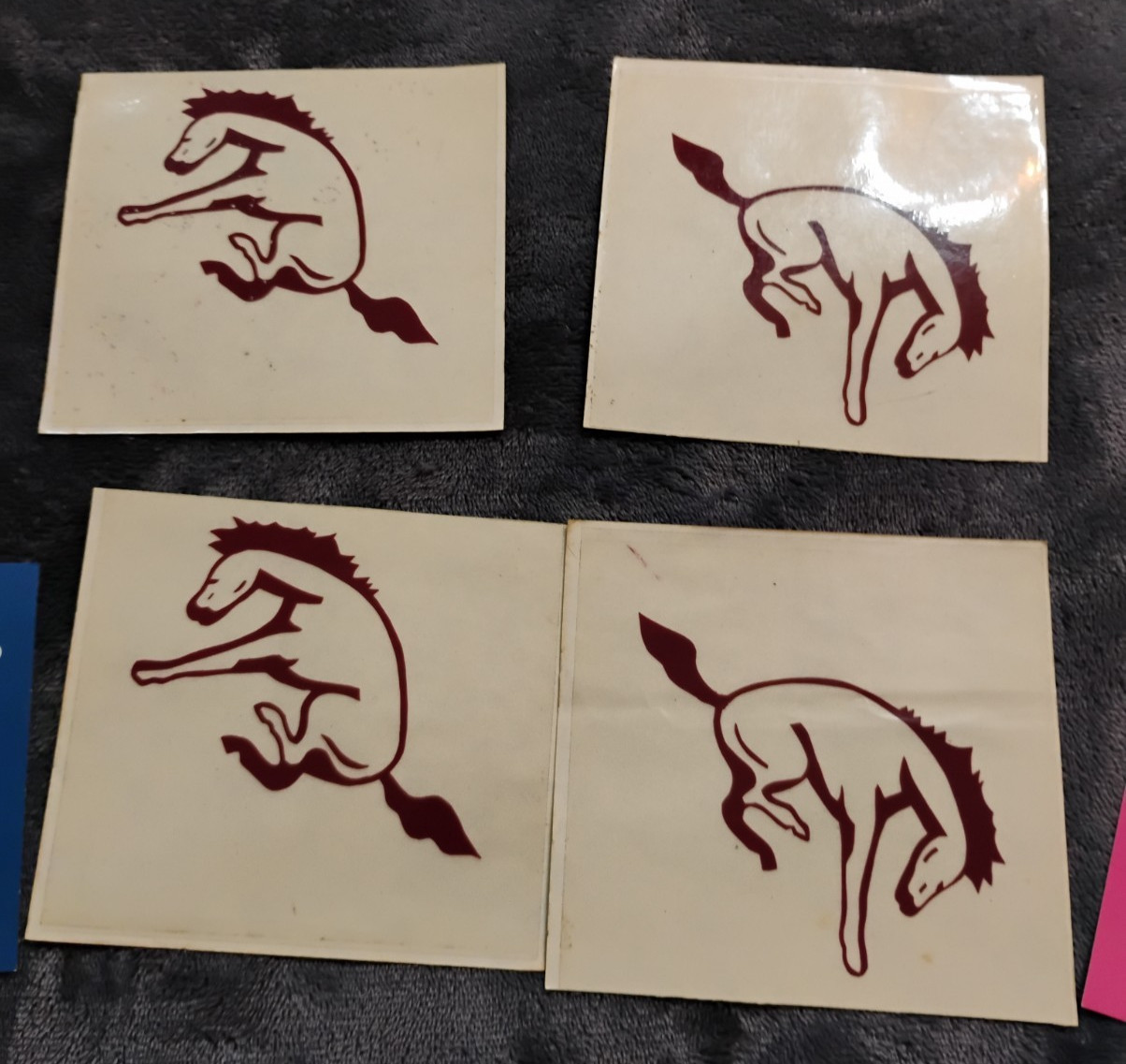 HUGE Variety Lot of Vintage Horse Stickers, Decals and Equestrian Collectibles