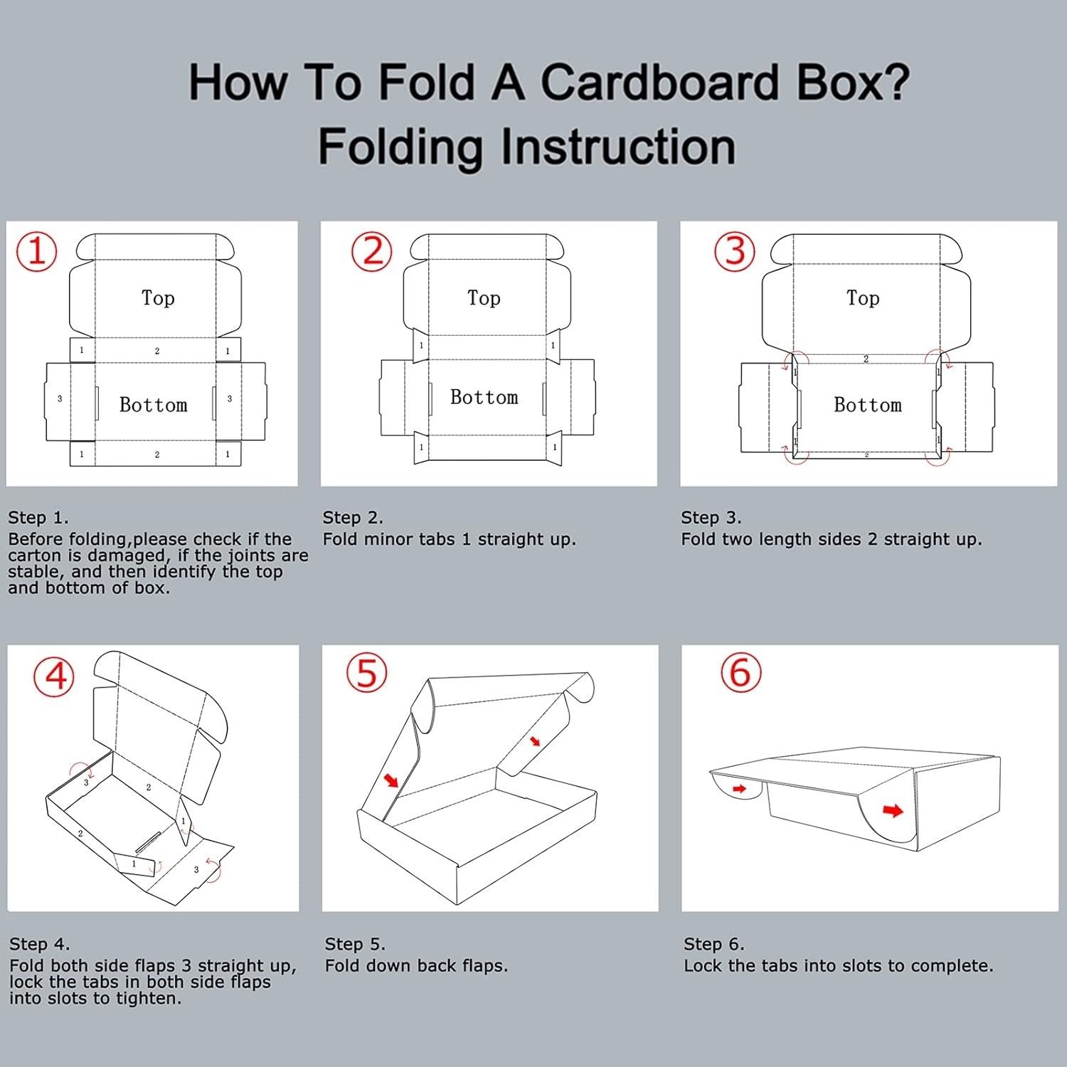 4x4x2 Shipping Boxes Set of 100, White Small Corrugated Cardboard Box, Mailer Bo