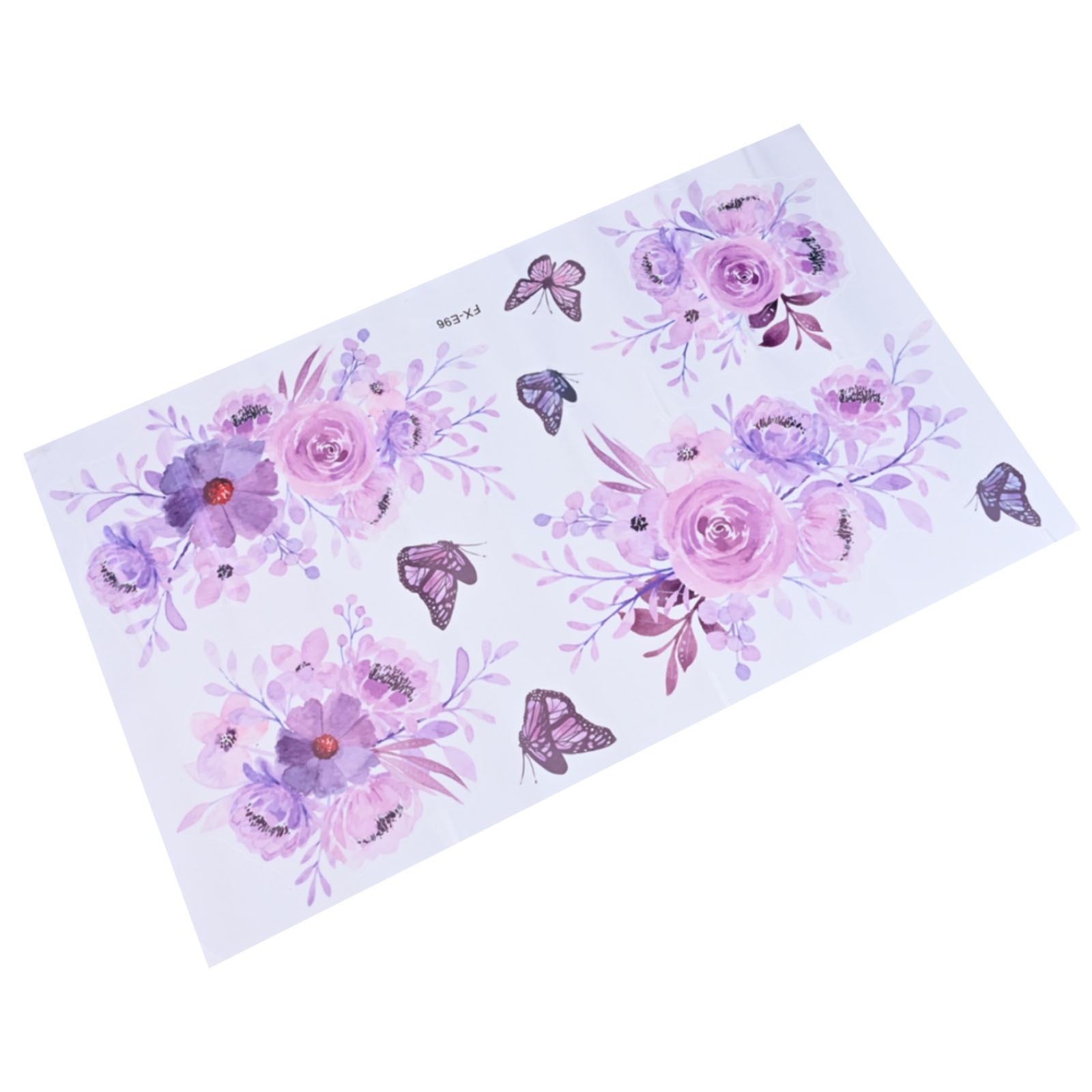 Hot New Bedroom Home Wall Stickers Art Decals Decoration Flower 35*60cm