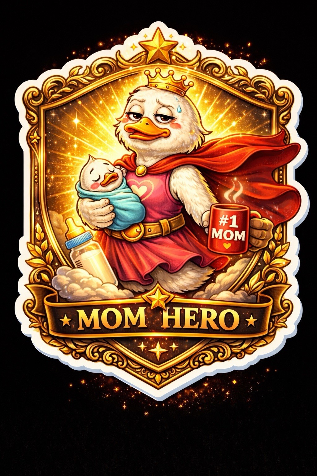Superheroes Don’t Always Wear Capes Sticker Pack – Everyday Hero Gift Set