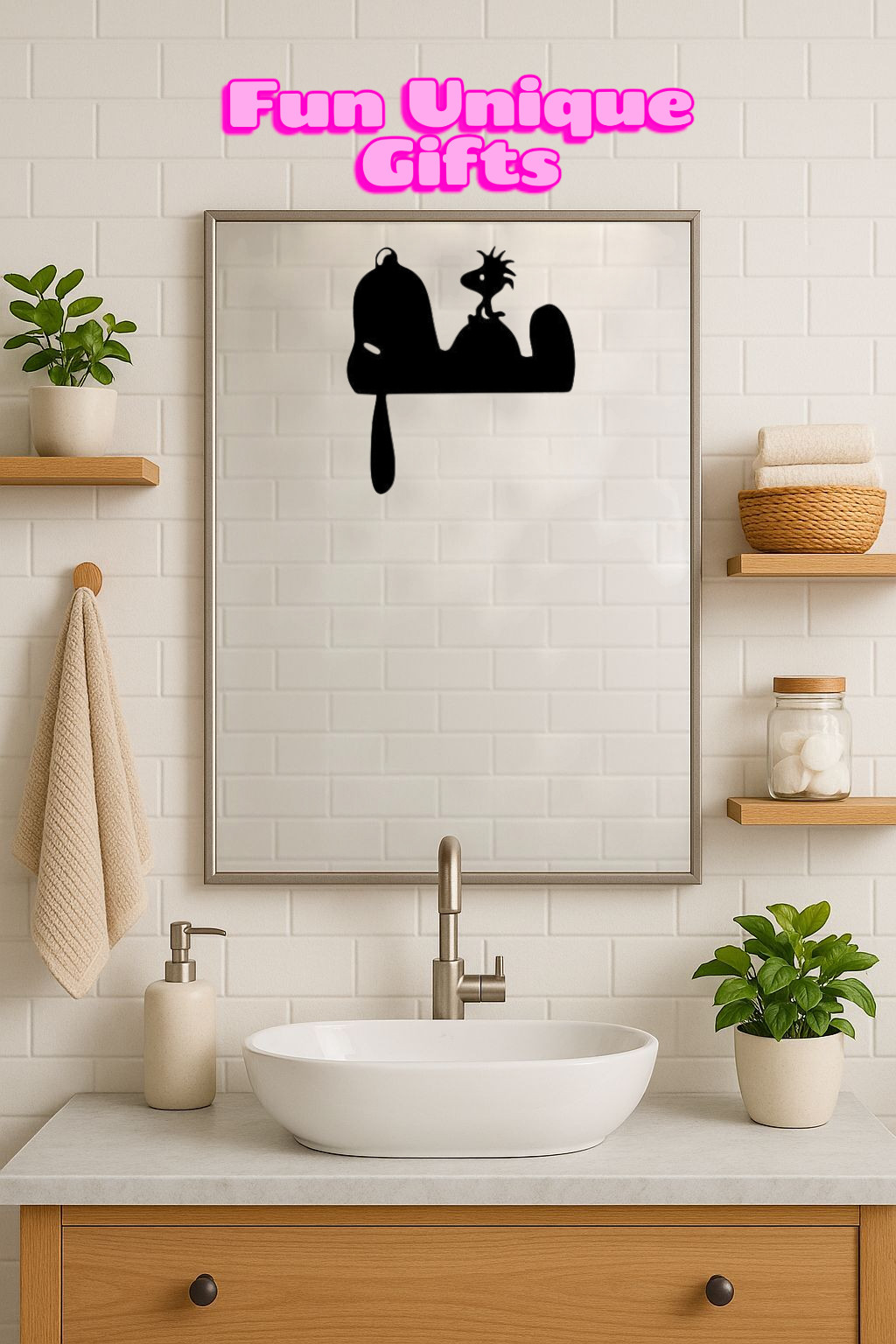 Snoopy & Woodstock Vinyl Decal Sticker -Multiple Colors & Sizes- SHIPS FREE