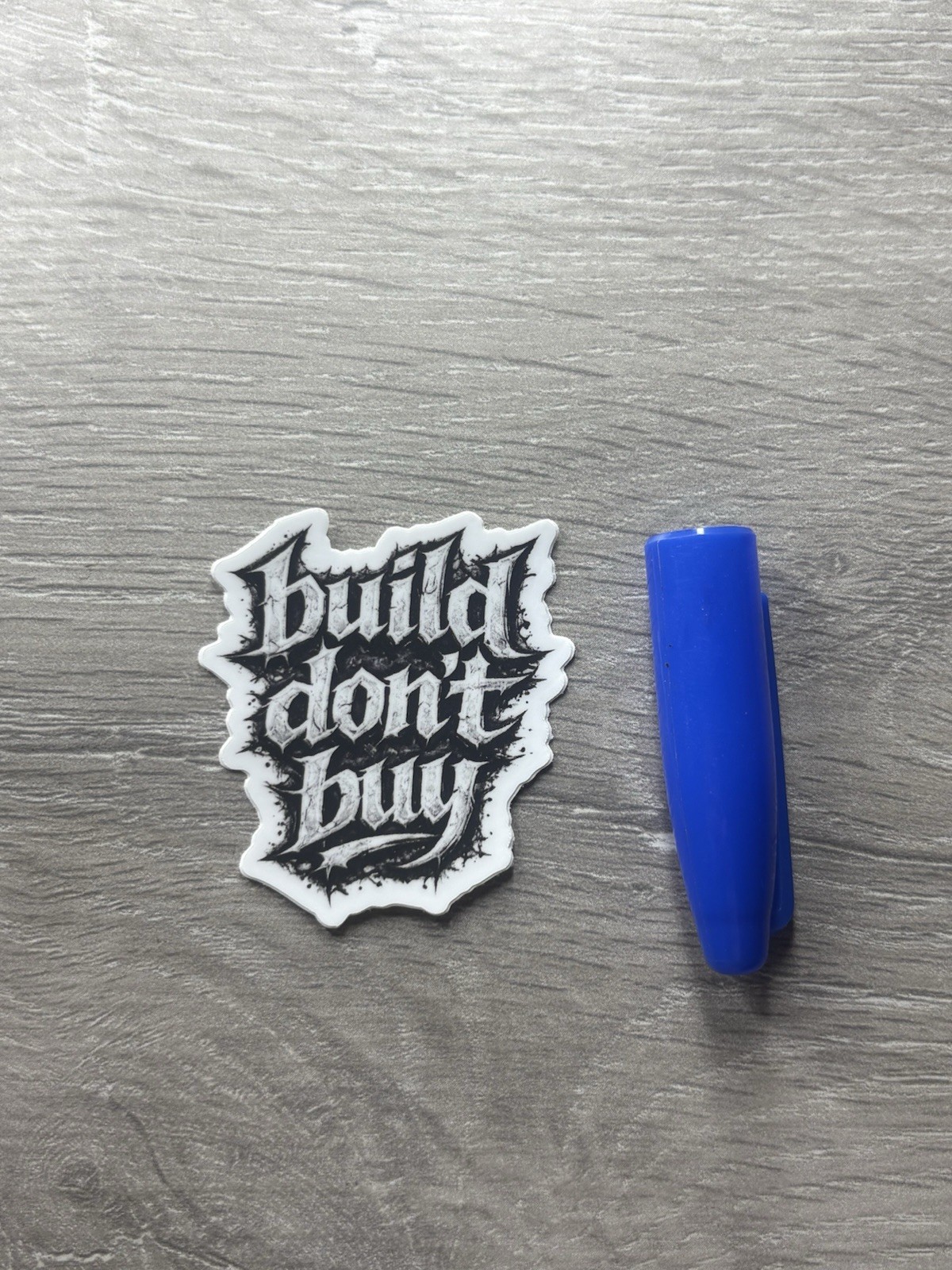 “Build Don’t Buy” Dirtbike Parts Moto Brand Sticker Packs Vinyl Waterproof (3pc)