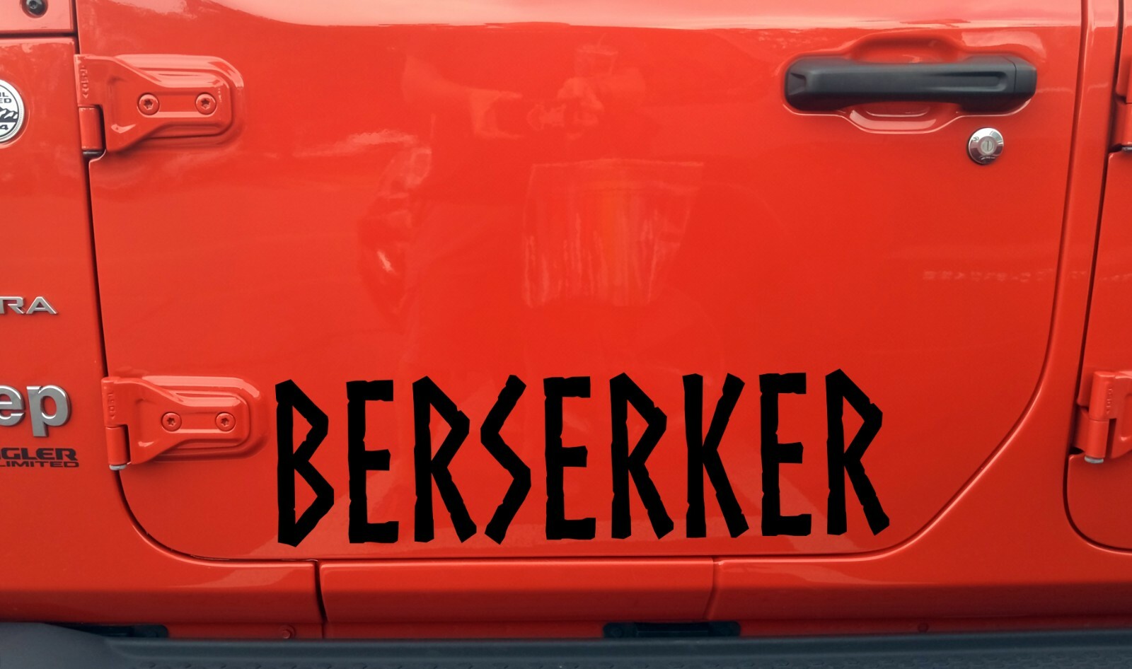 Berserker Vinyl Decal V3 – Viking Heathen Valhalla – Die Cut Sticker