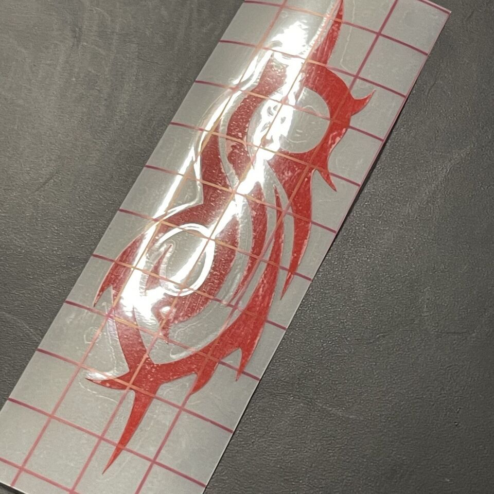 Slipknot Car Decal Vinyl Glossy Band Logo Bumper Sticker Nu Metal Heavy