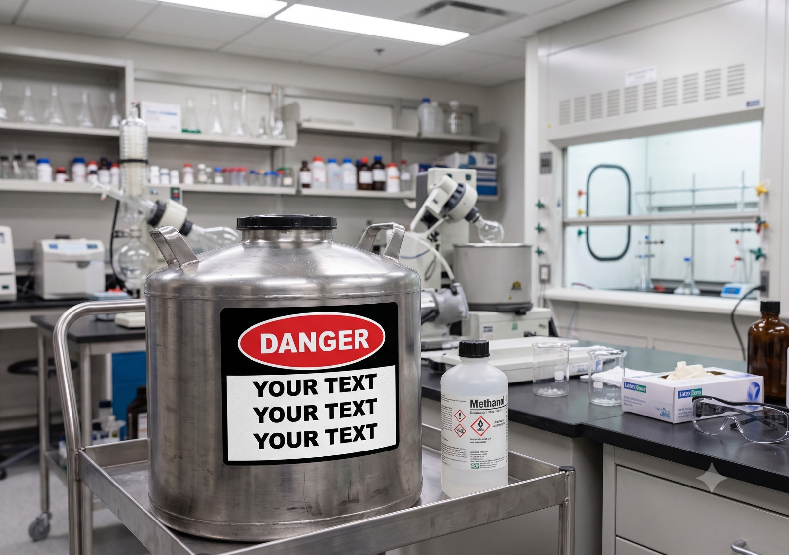 DANGER CUSTOM TEXT DECAL SAFETY SIGN STICKER NOVELTY SAFETY Warning Alert