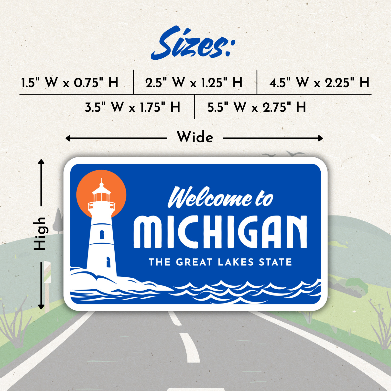 Welcome to New Jersey Sticker The Garden State Vinyl Waterproof Decal