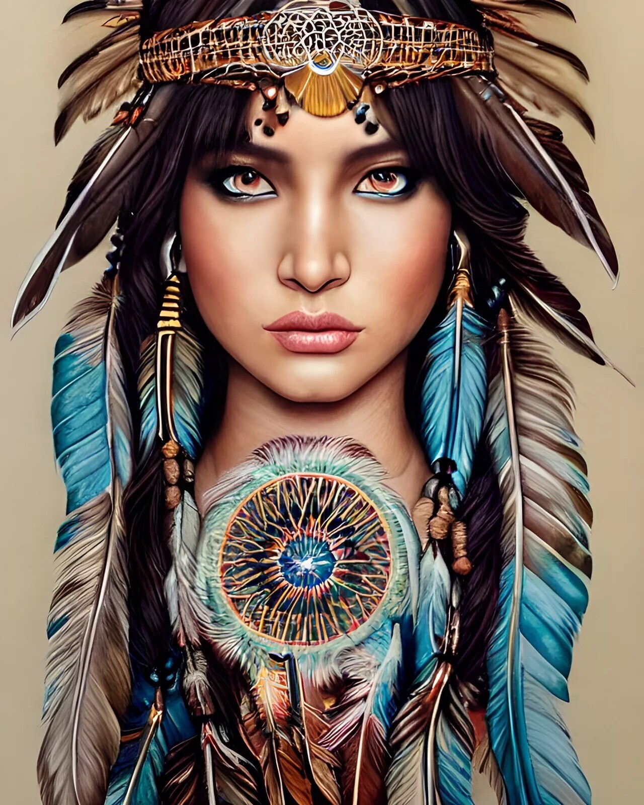 Native American Sticker Decal