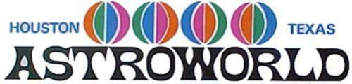 Original Astroworld Logo Glossy Die Cut Fridge Magnet