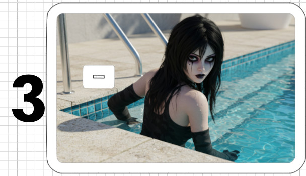 Sexy Vampire Credit Debit ATM Card Skin Sticker Anime Girl Ecchi Emo Gothic Goth