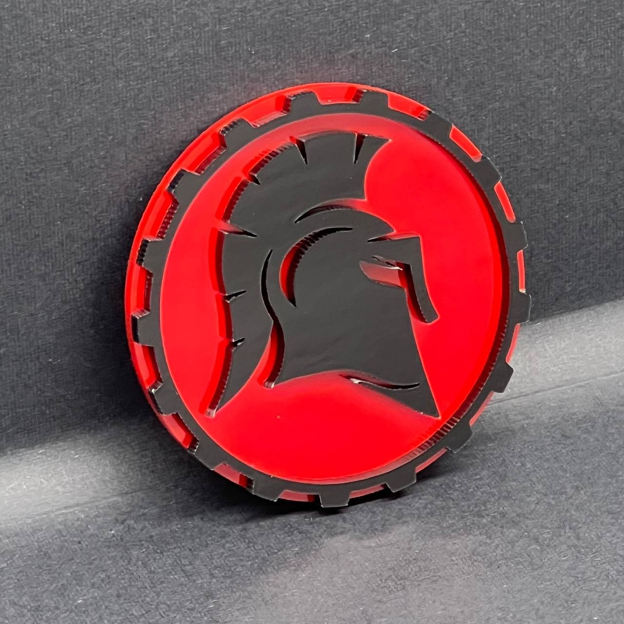 Custom Jeep Emblem – Wrangler Compass Grand Cherokee Badge w/ Your Text