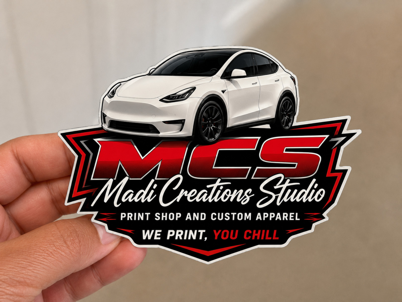 Custom Vinyl Stickers UV Laminate Outdoor Waterproof Your Design – 2 to 5 inches