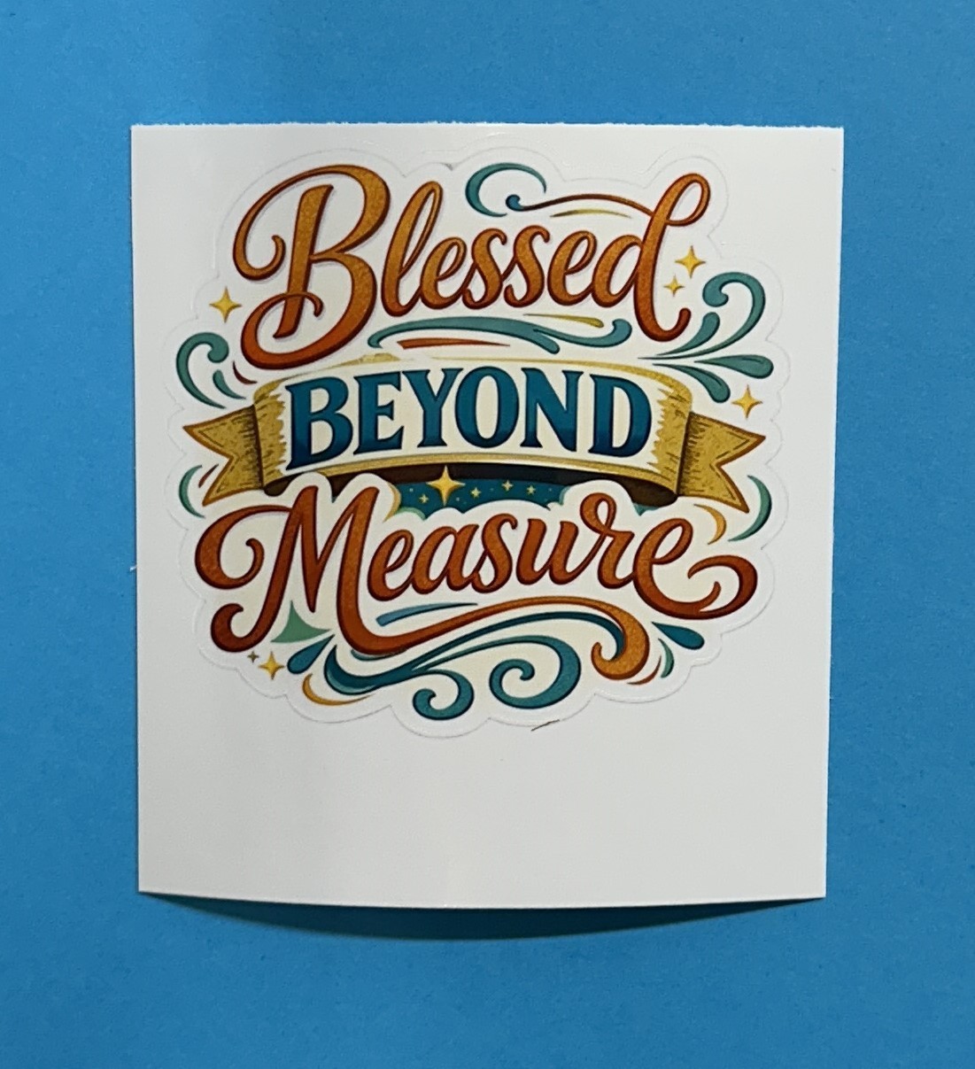 12 Pc Christian Faith Vinyl Sticker Pack