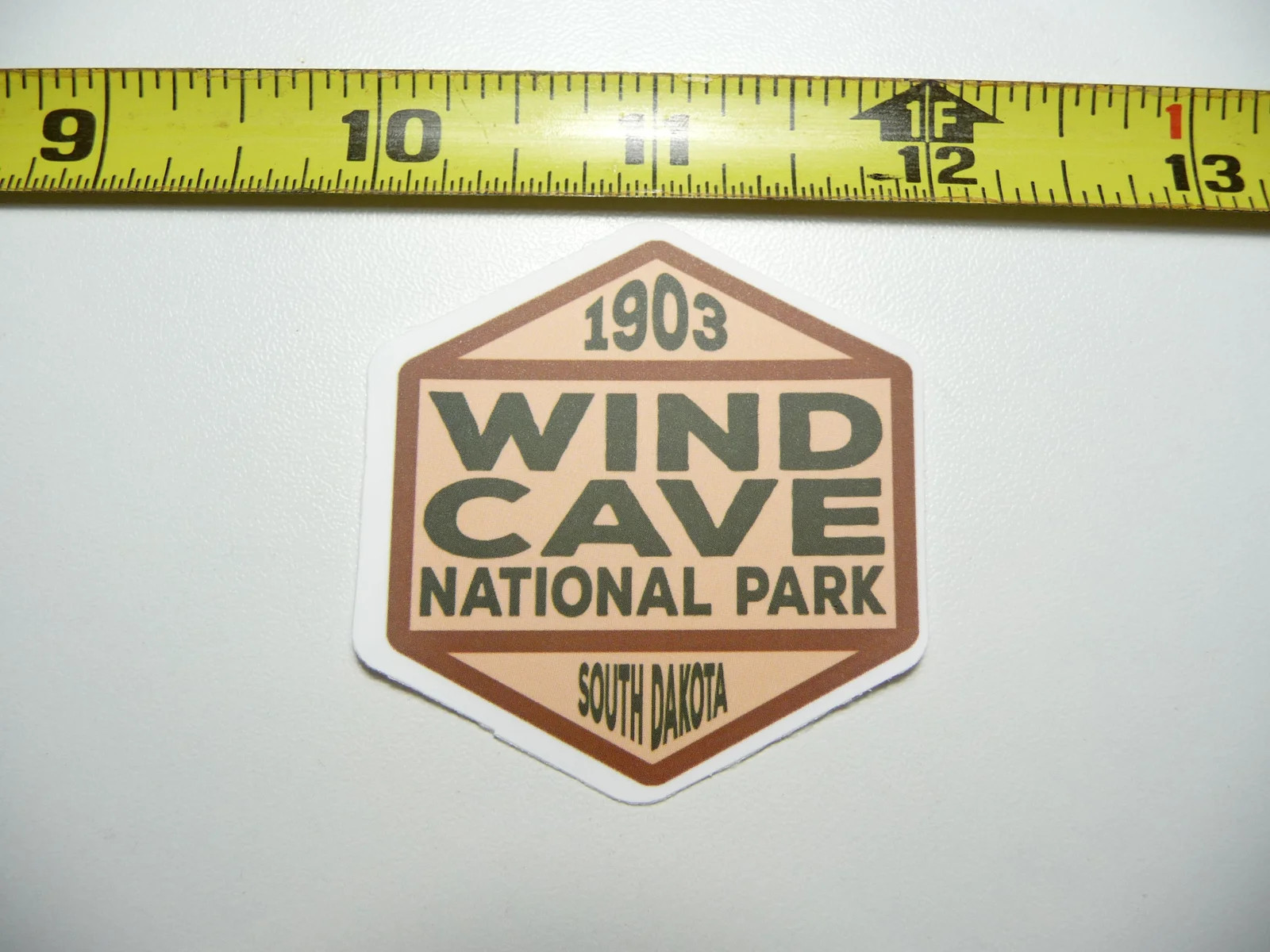 WIND CAVE NATIONAL PARK SOUTH DAKOTA SMALL STICKER DECAL HIKING CAMPING NATURE