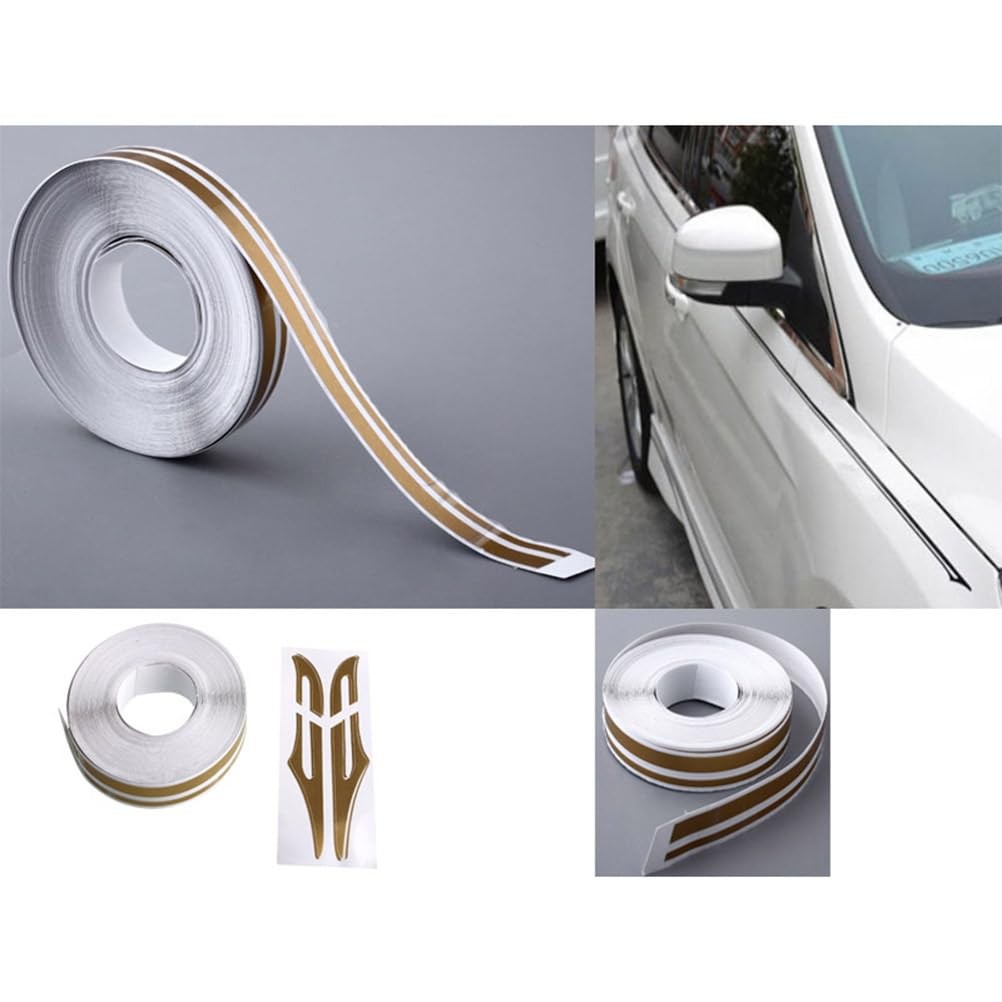 Side Stripes Auto Pinstripe Tape Decal Vinyl Striping Pin Stripe Double Line Tap