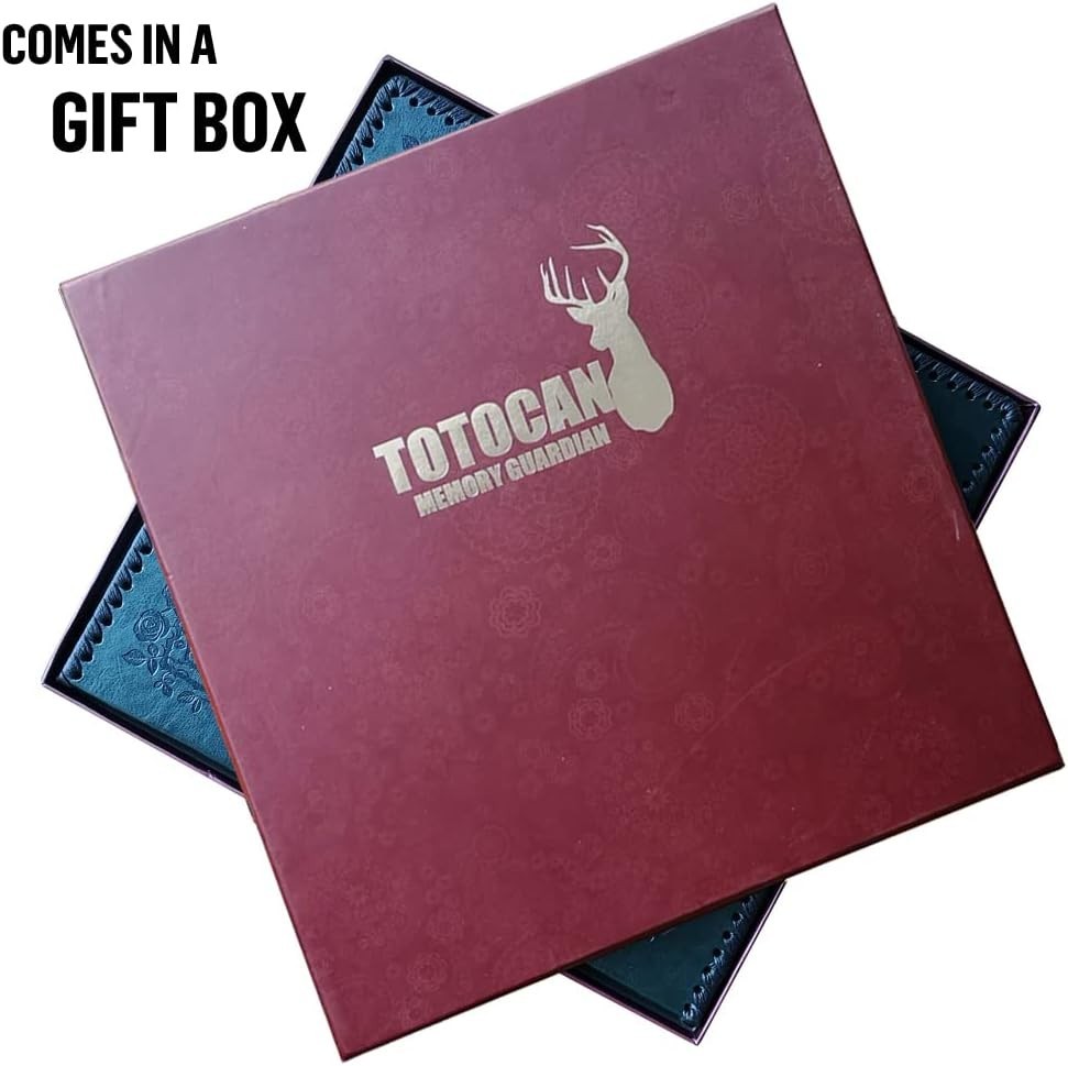 Totocan Photo Album Self Adhesive Pages, Large Magnetic Self-Stic