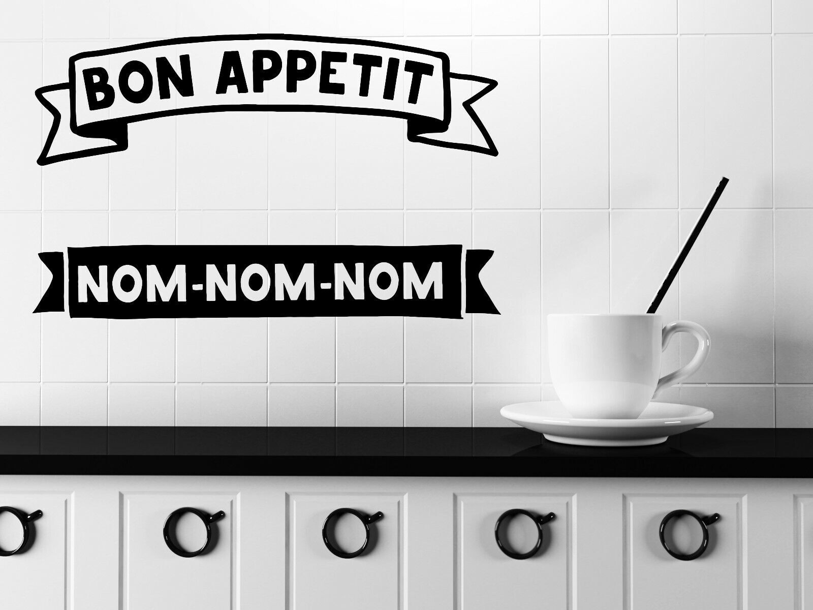 Vinyl Decal Wall Quote Words Kitchen Tools Home Made Kitchen Mural Decor (n1137)