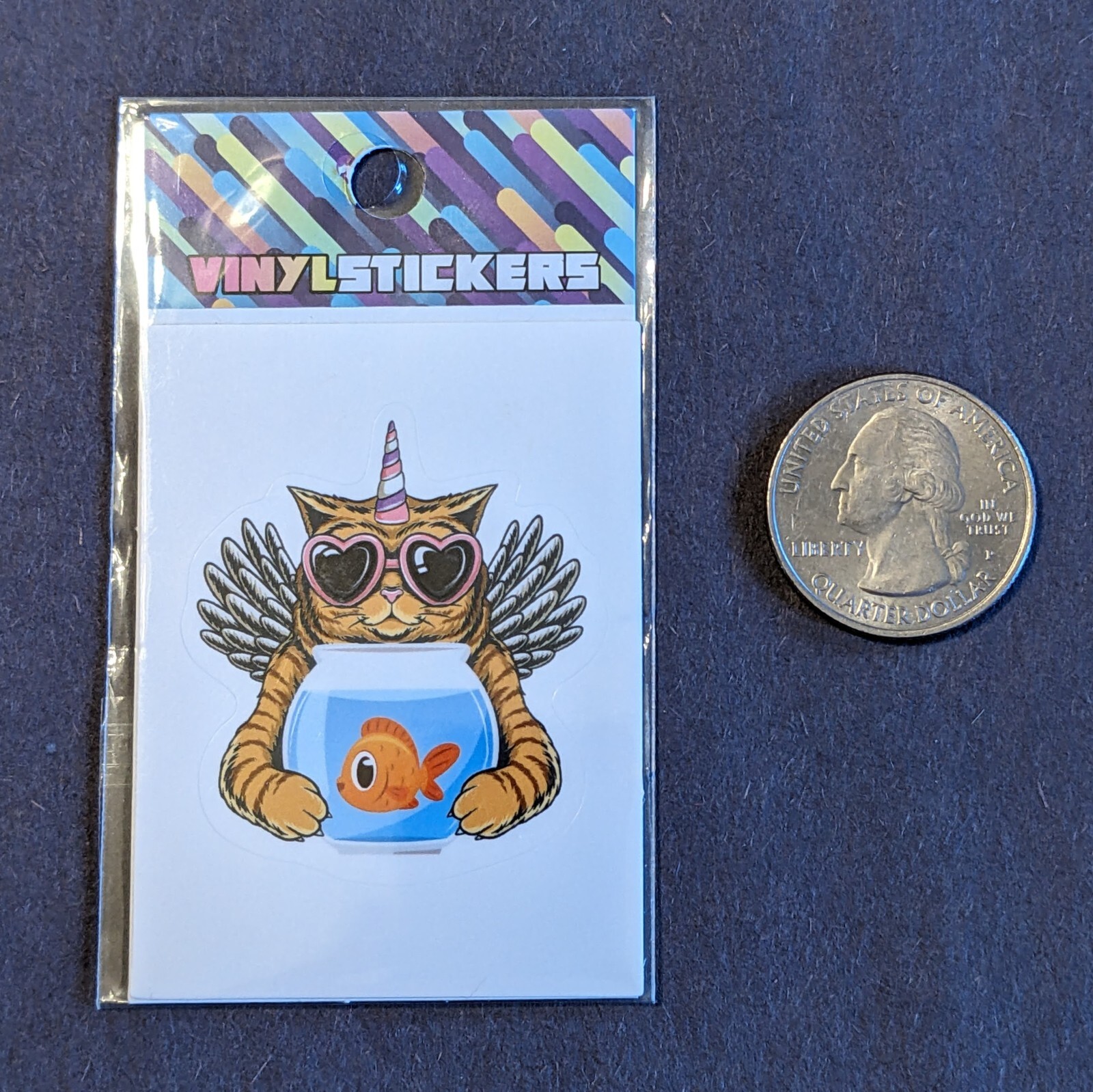 The Beard Abides Vinyl Sticker UV & Weather Resistant 1.13/16 x 2.5 inches