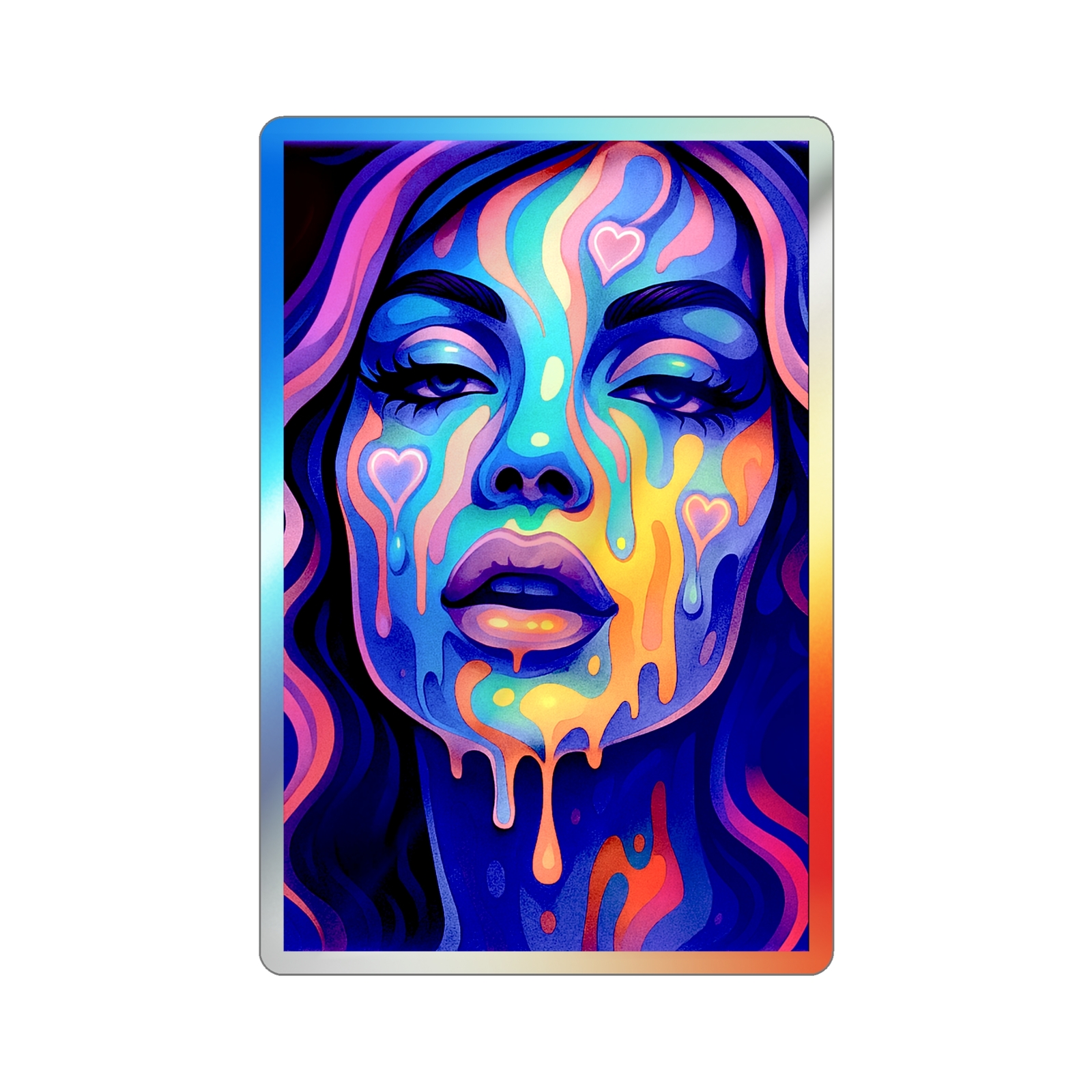 Melting Monroe – Psychedelic Portrait – Sticker