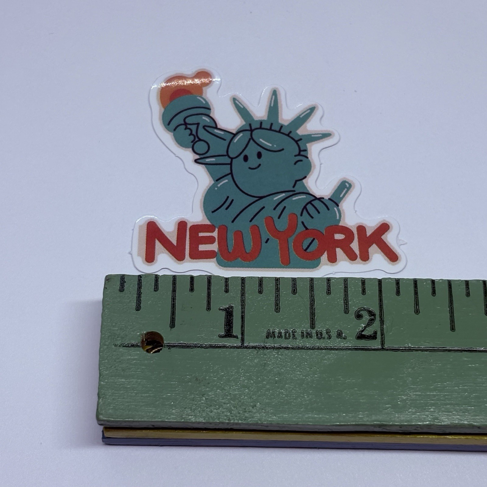 Cute Statue Of Liberty Sticker City Travel Art Decal Vinyl Country Souvenir Tc9