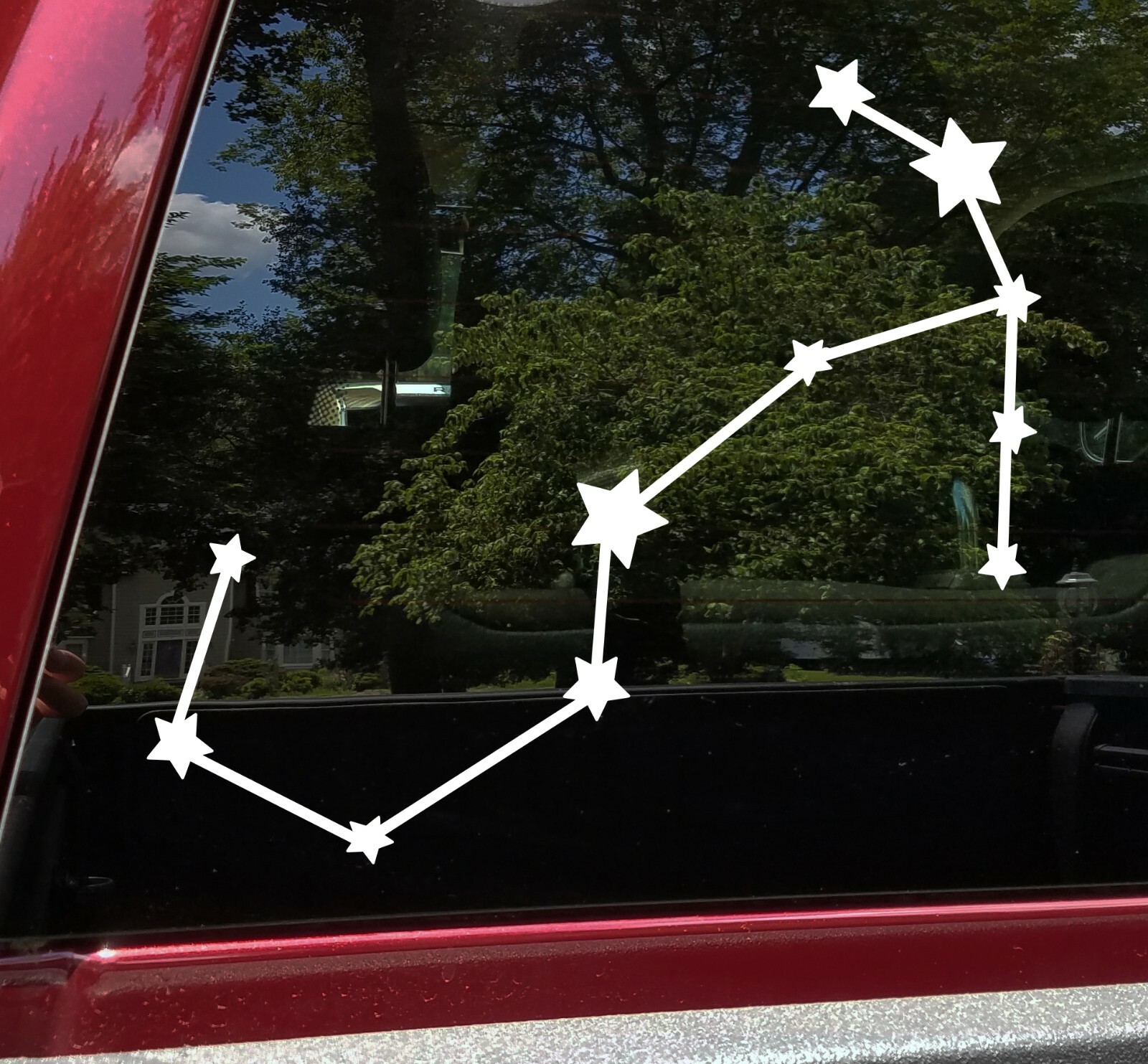 Scorpio Constellation Vinyl Decal – Stars Astrology Zodiac Sign Scorpion Sticker