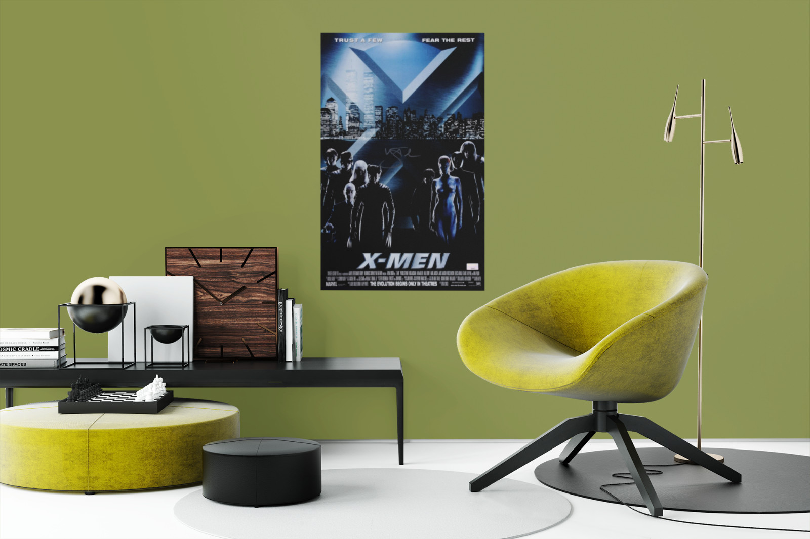 X-MEN Movie Wall Vinyl Decal Poster Canvas Print (Removable Adhesive)