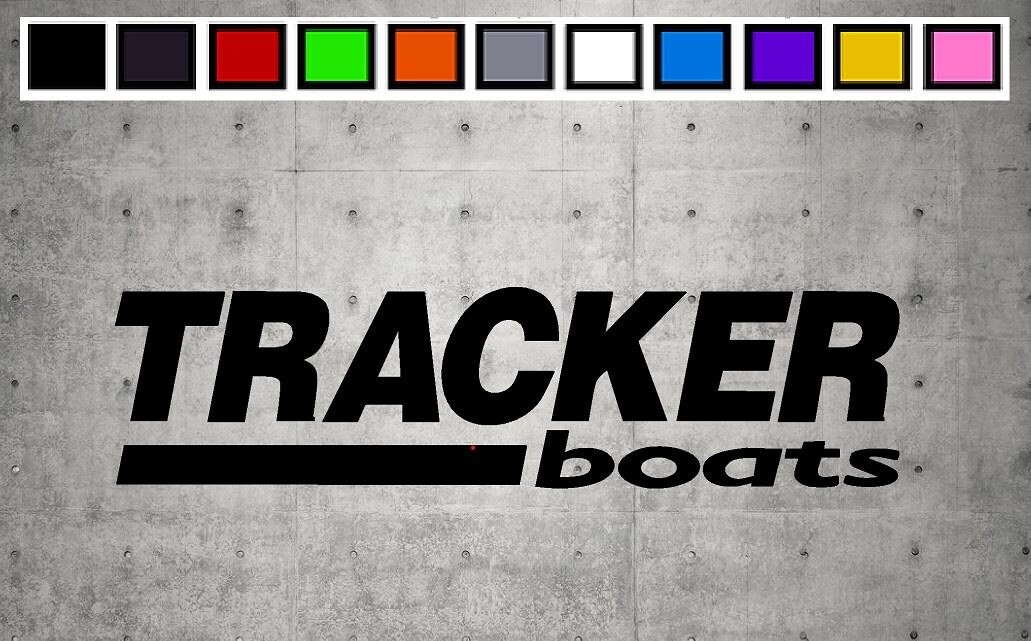 TRACKER BOATS LOGO Vinyl Decal Sticker Emblem Car Truck Window 4" 6" 8"