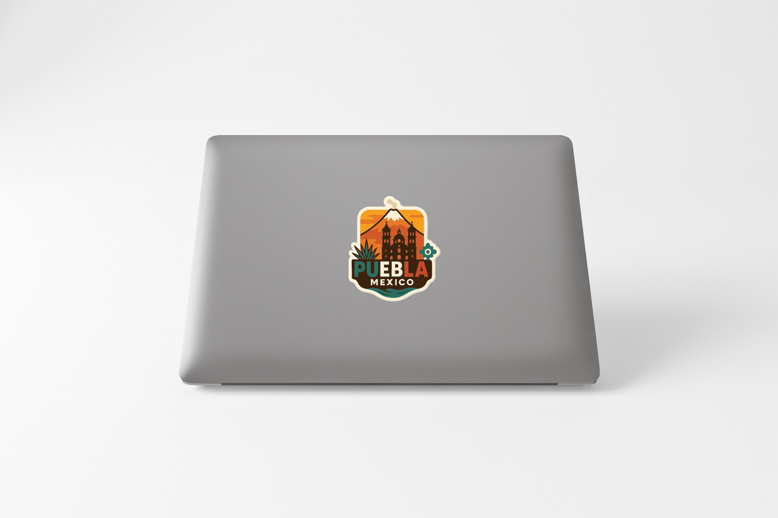 Puebla Mexico Sticker Decal Vinyl Die-Cut City Skyline Landmark Design