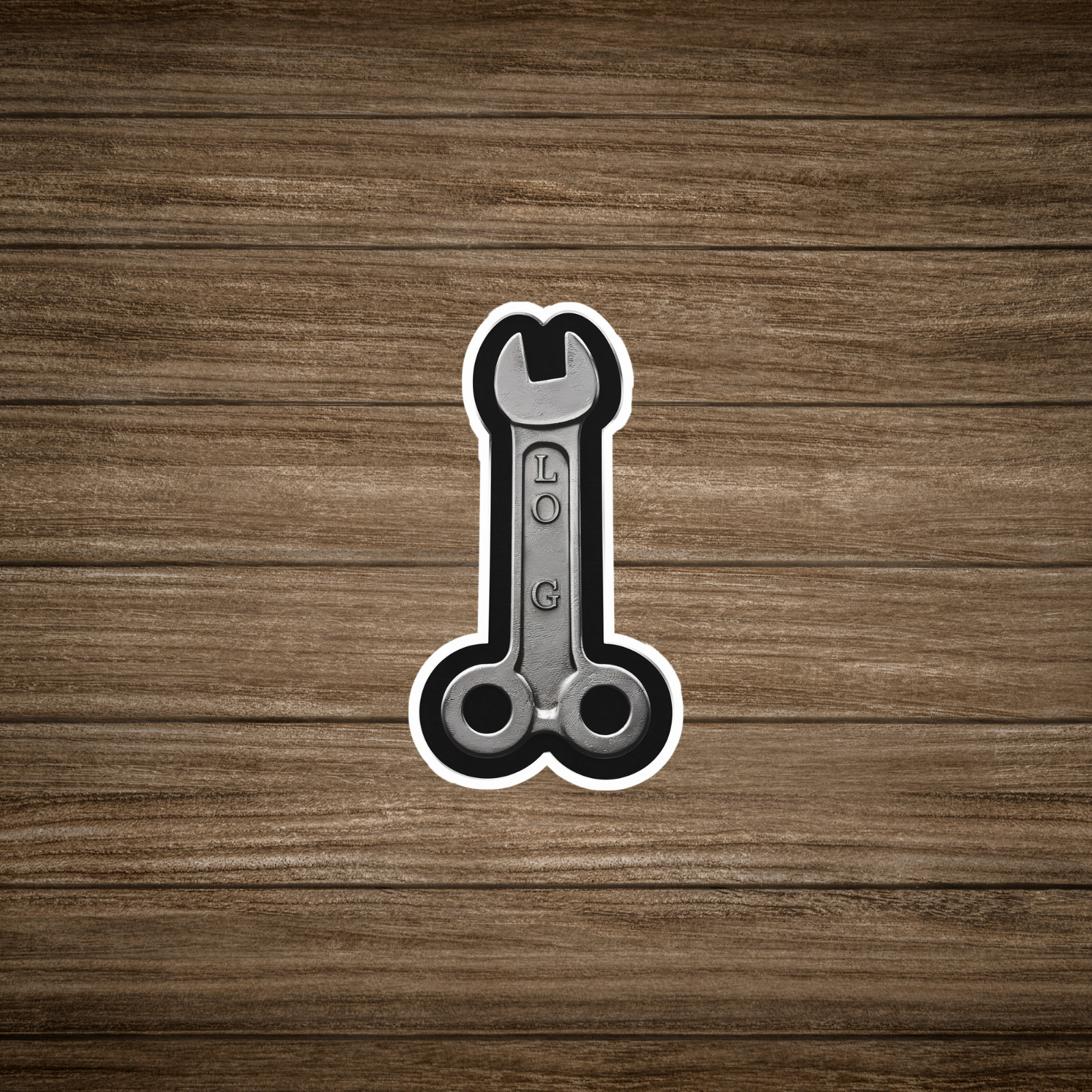 Mechanic Wrench Sticker – Tool Decal #2725