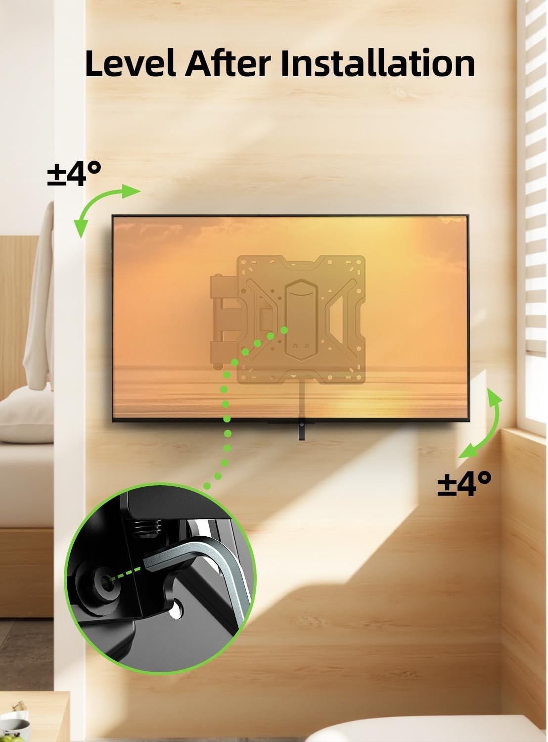 Ul Listed Lockable Rv Tv Mount For 1345 Inch Tvs Full Motion Rv Tv Wall Mount Wi