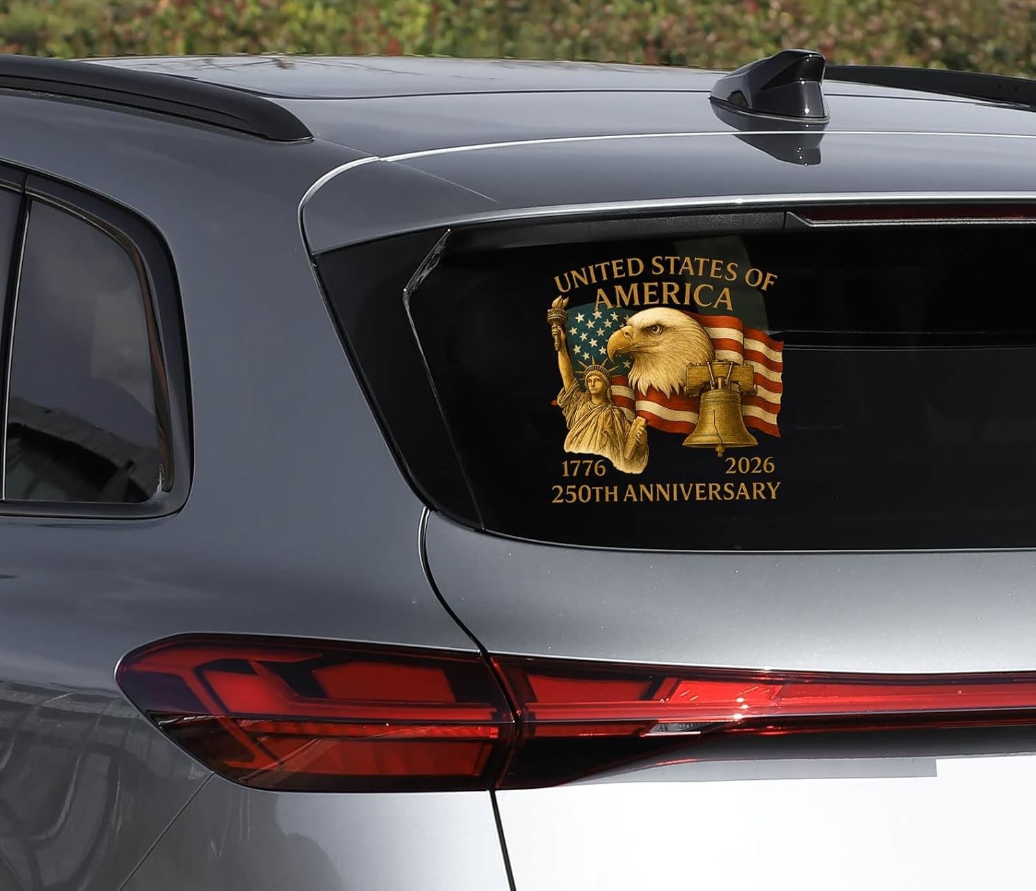 Celebrate American Independence with 250th Anniversary Vinyl Decal Set (2 Pcs)