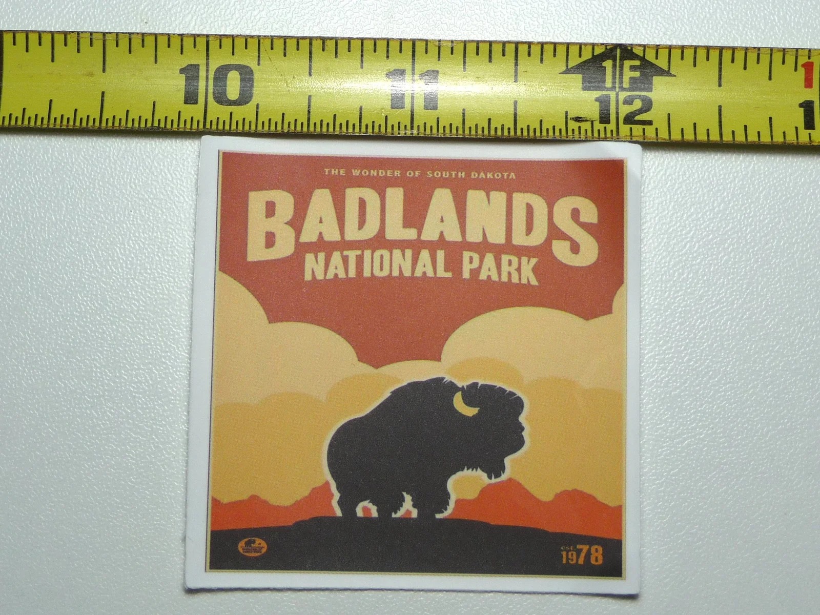 BADLANDS NATIONAL PARK SOUTH DAKOTA #1 SMALL STICKER DECAL HIKING CAMPING NATURE