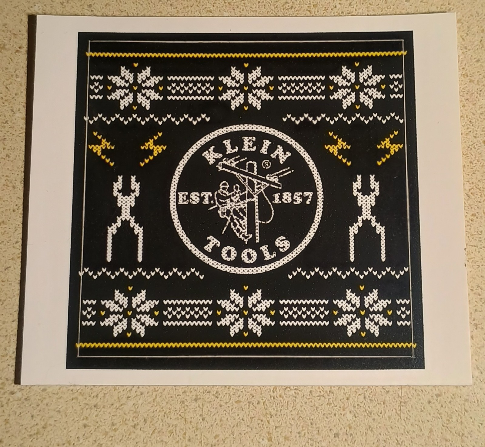 Klein Tools Tradesman Club December 2022 Limited Sticker Decal Giveaway