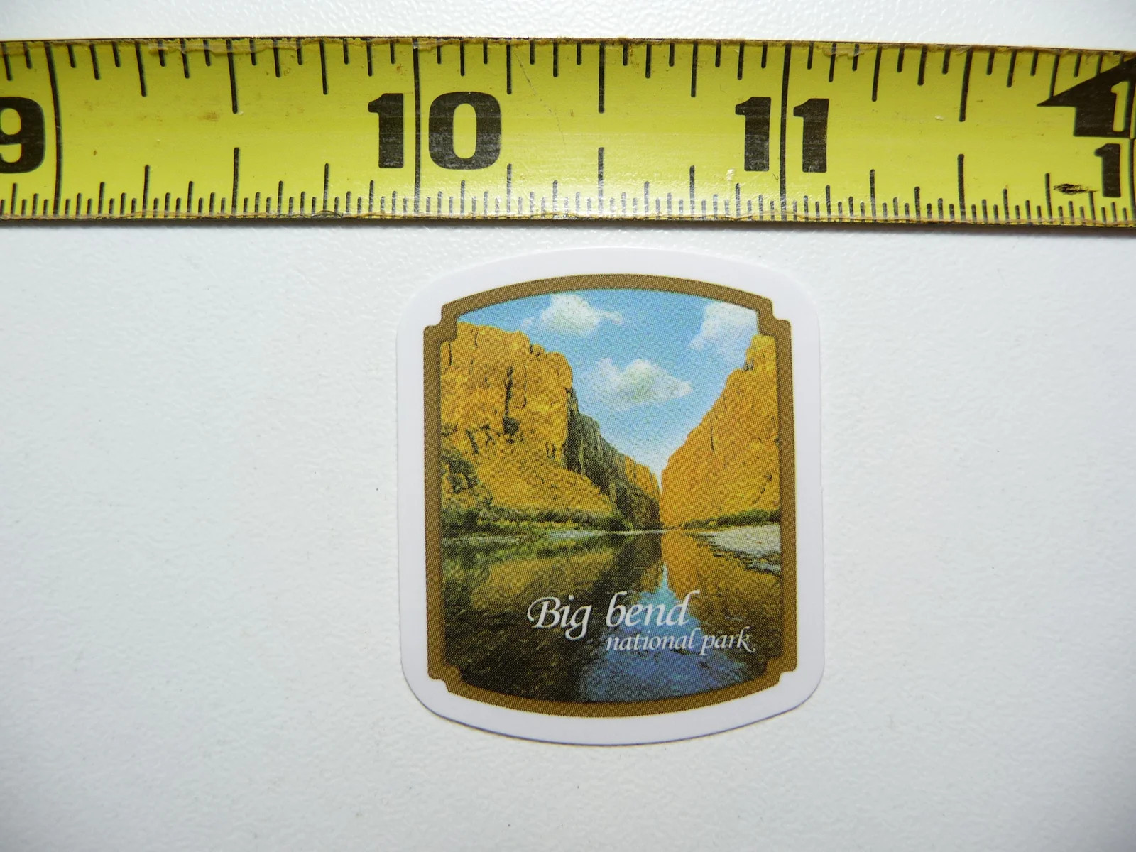 TINY BIG BEND TEXAS #2 SMALL STICKER DECAL NATIONAL PARK COLLECTIBLE