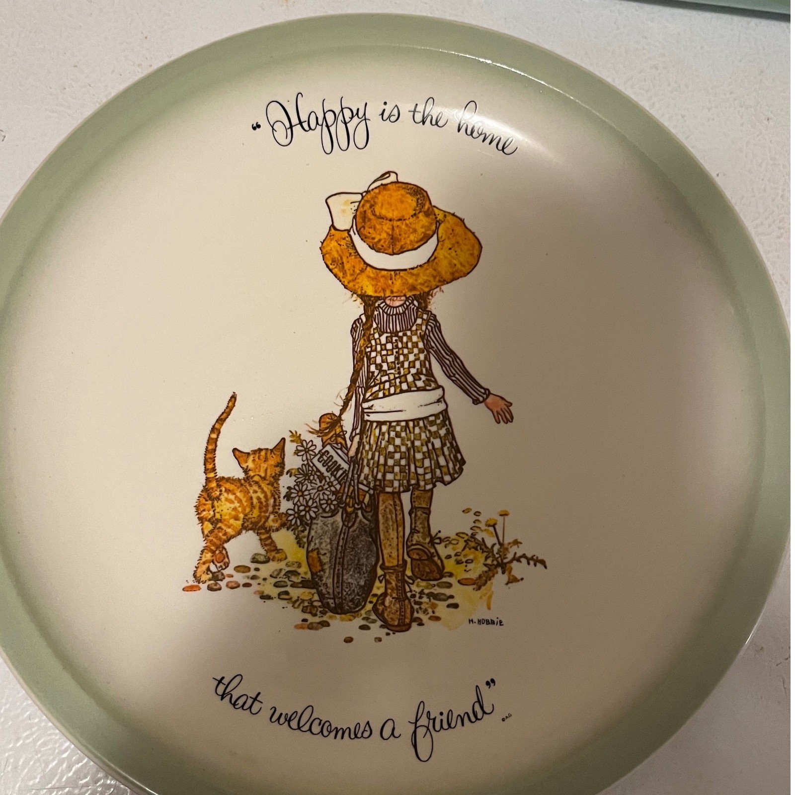 Holly Hobbie Collector's Edition Plate