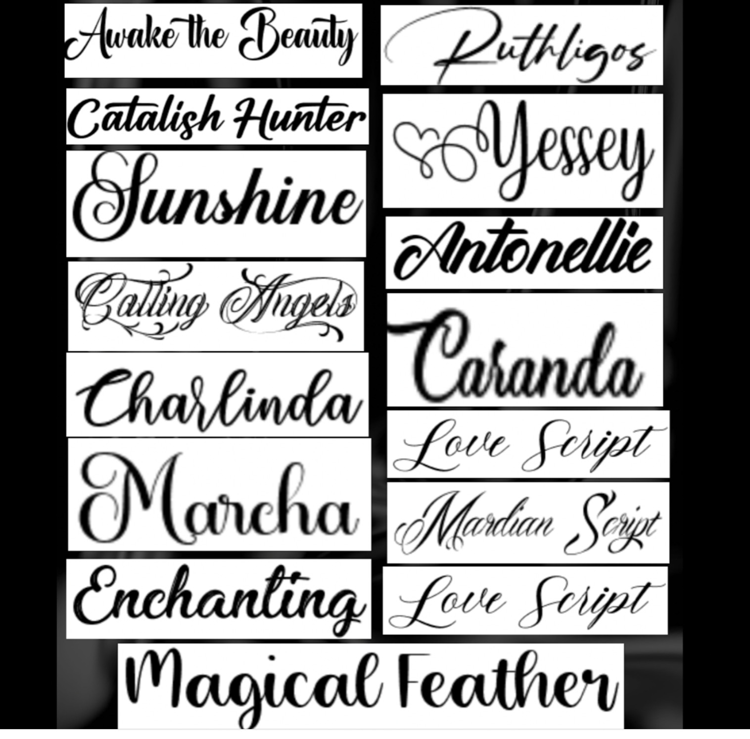 Custom Personalized Vinyl Lettering Name Decal Sticker Car Window Tumbler Flask