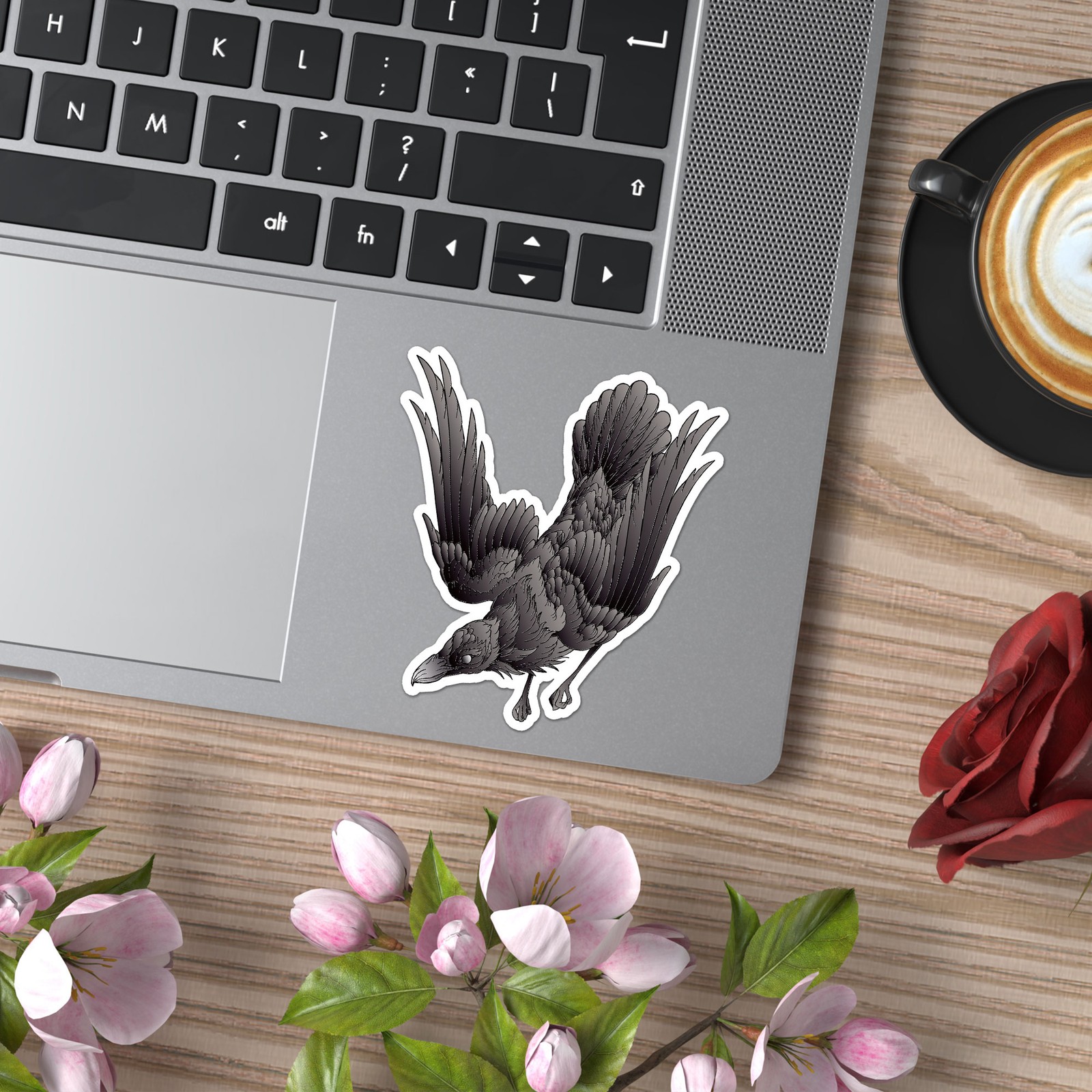 Raven Crow – Vinyl Decal Sticker – Car Window Laptop – ebn9173