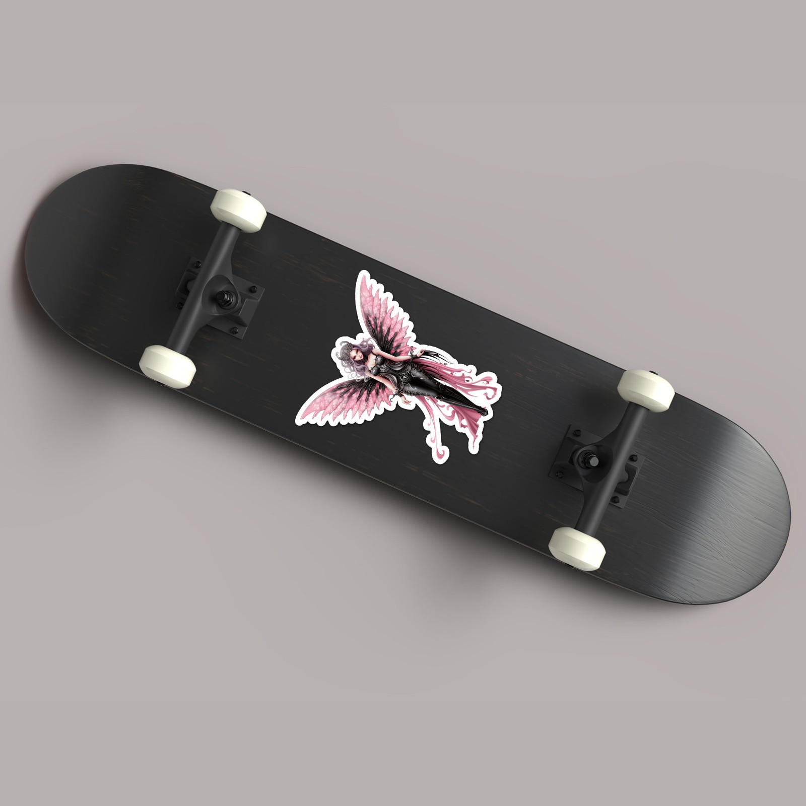 Black Pink Fairy – Vinyl Decal Sticker – Car Window Laptop – ebn12090