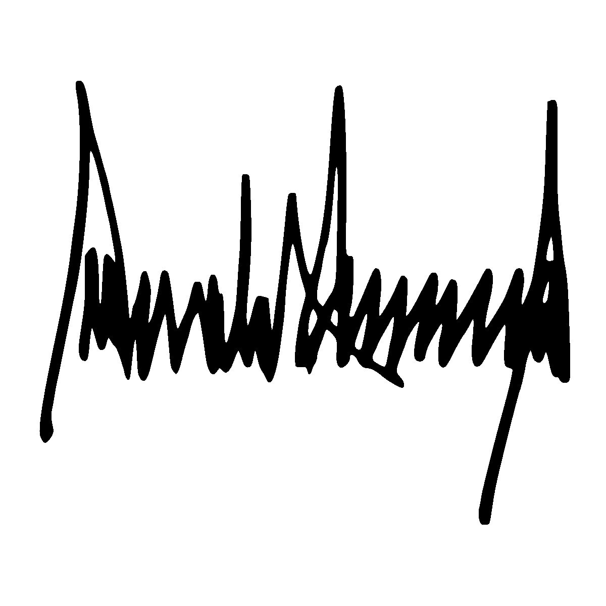 President Donald Trump Signature Decal, Trump Autograph decal, MAGA, USA patriot