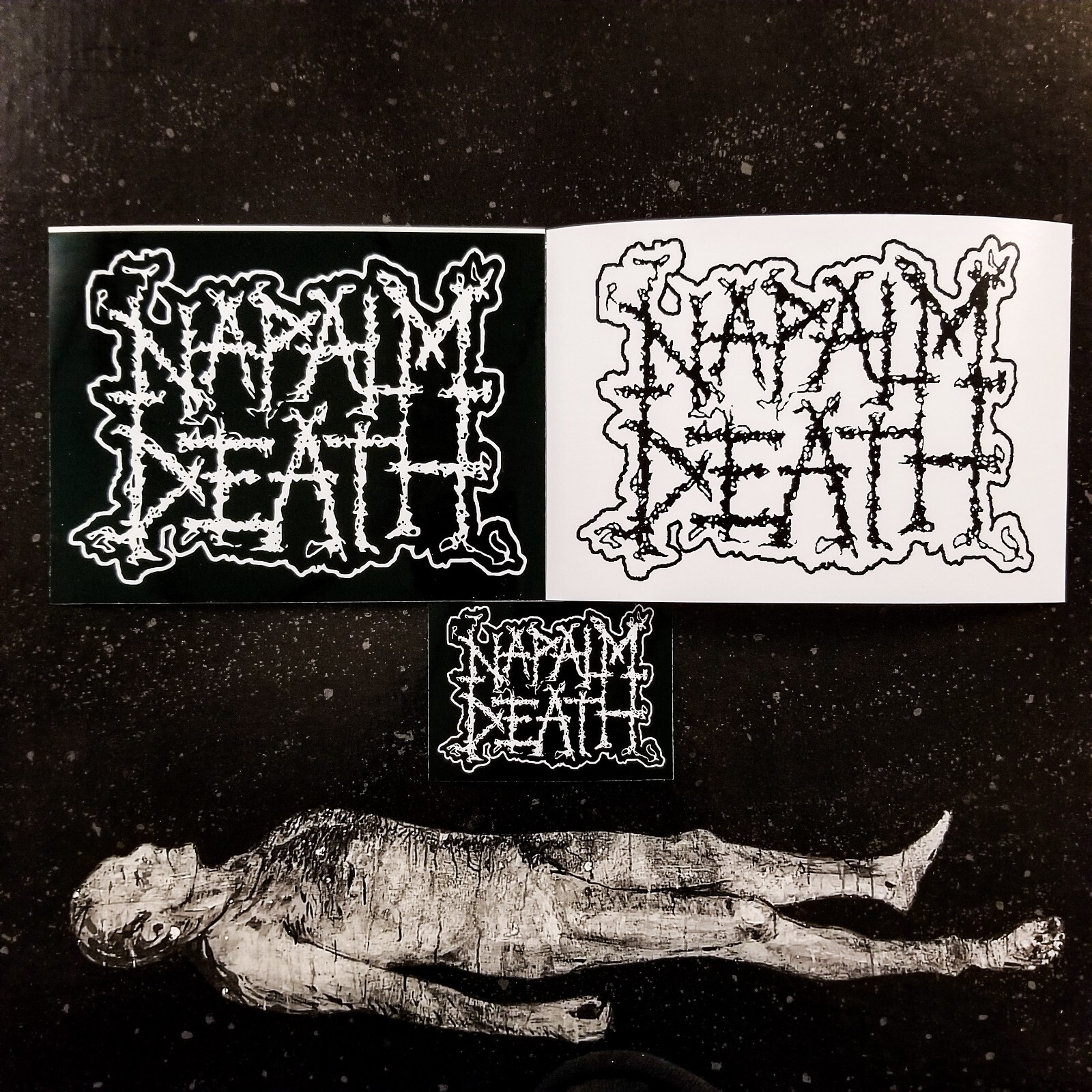 Napalm Death 5 x 4" Waterproof Vinyl Sticker Decal [💪 HQ Durability!] Grind