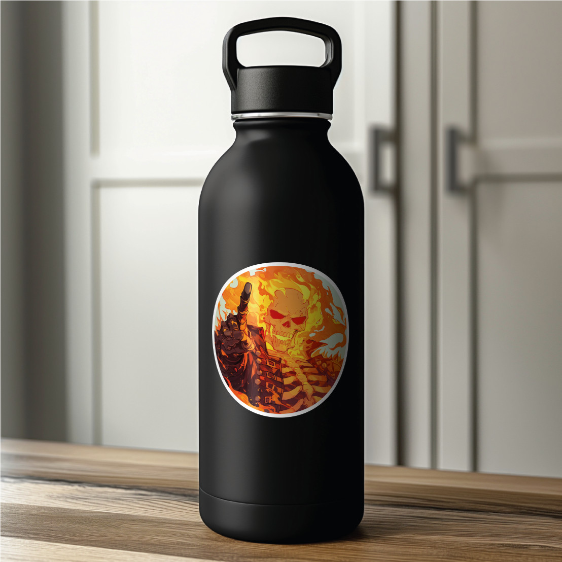 Laminated decal/sticker–UV & Water resistant for in/outdoor use