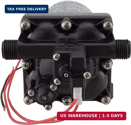 RV Water Pump 4008-101-A65/E65 | 3.0 GPM – 55 PSI | 12V Camper RV Water Pump | O