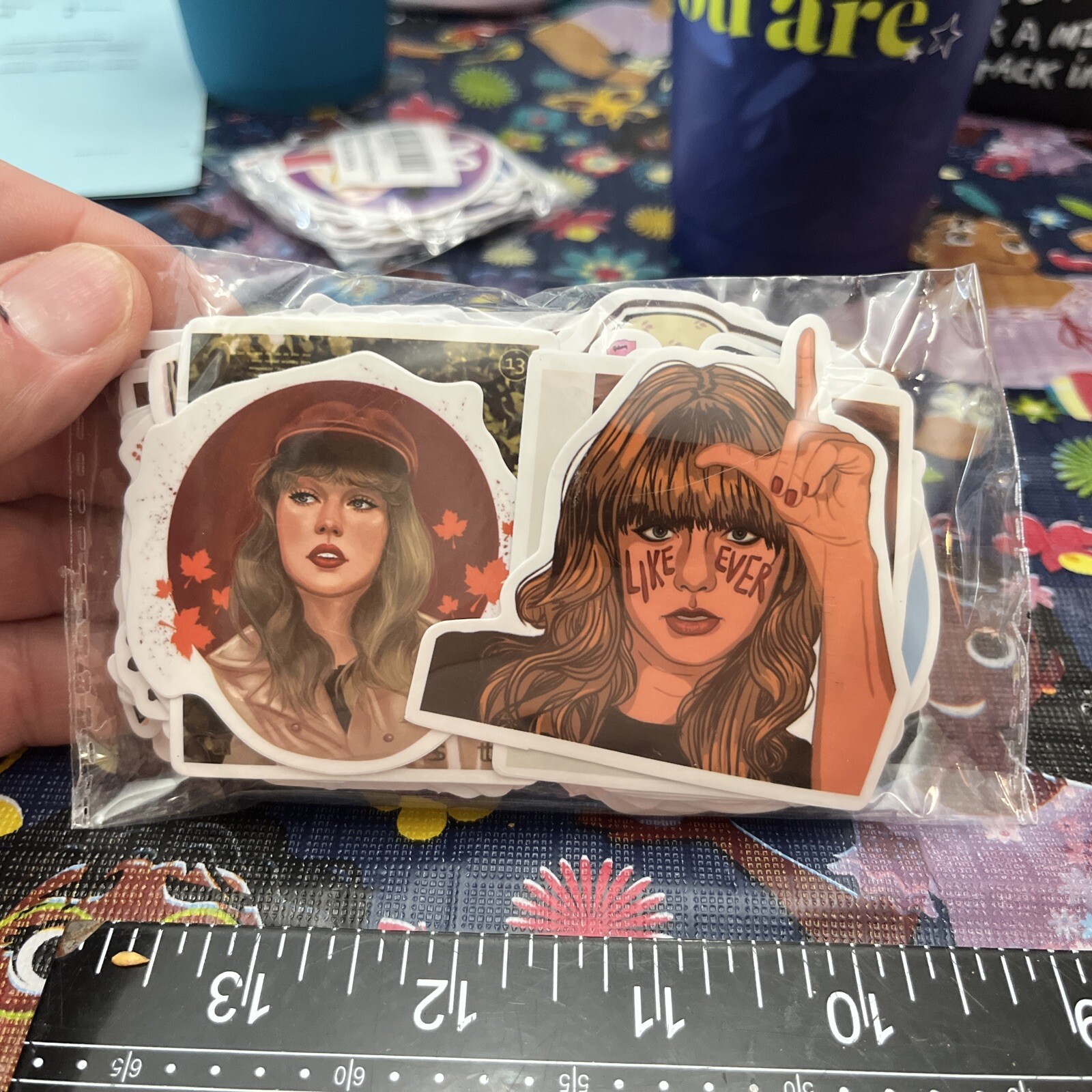 Taylor Swift Music Stickers 100 Stickers! – For Notebooks, Laptops, Skateboards