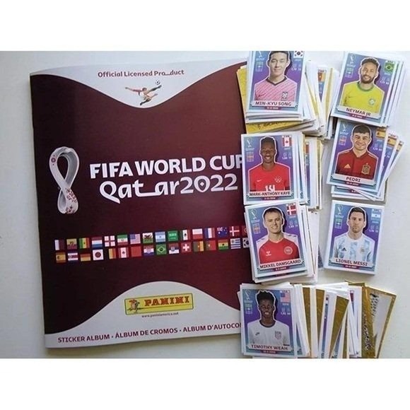 FIFA World Cup QATAR 2022 Panini Soccer Stickers – Pick any 10 stickers