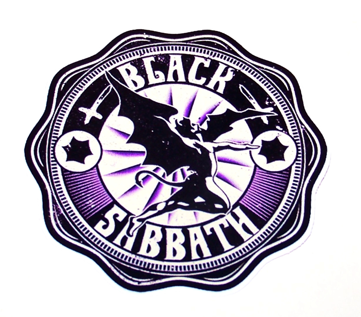 Black Sabbath – LARGE Die Cut Sticker Decal Official Heavy Metal Ozzy
