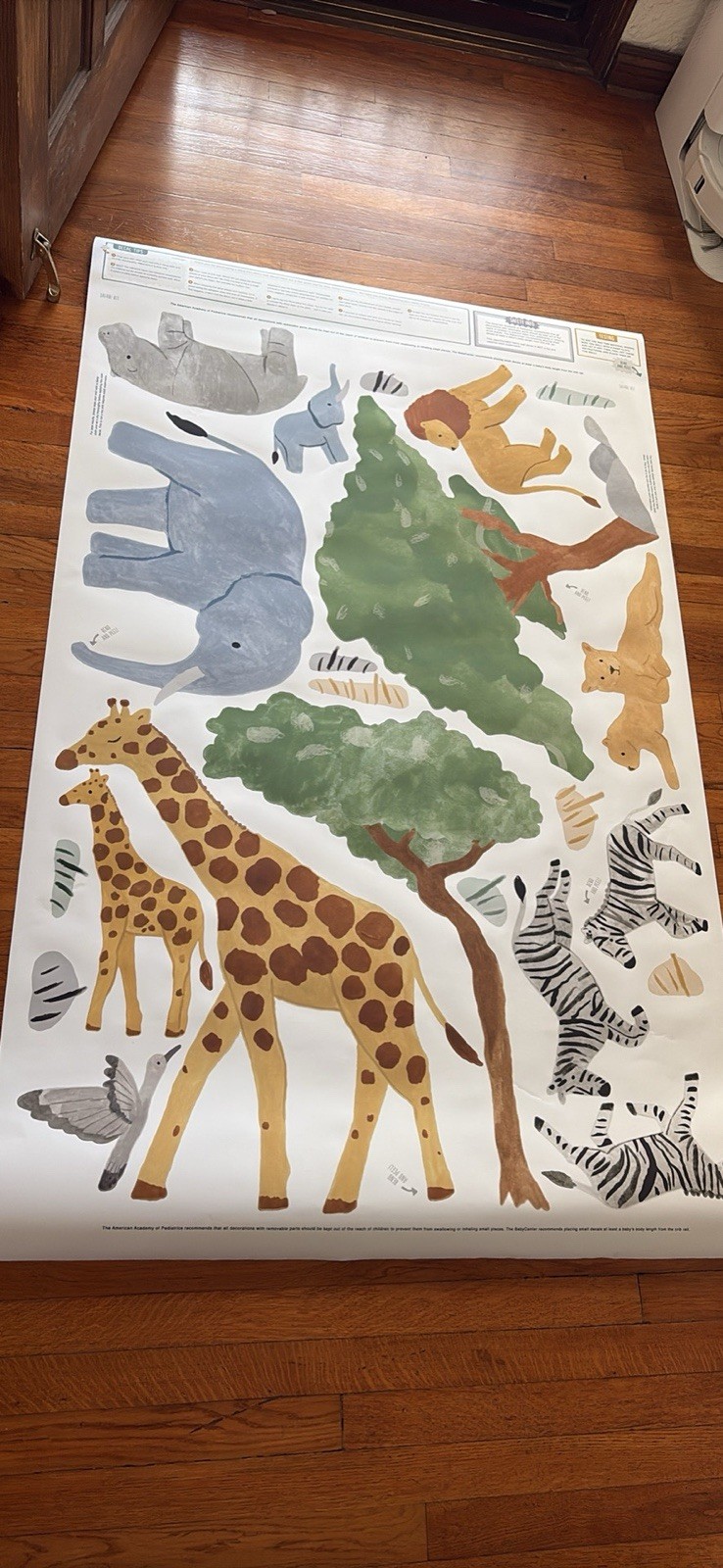 Brand New west Elm Mej Mej Safari Decals
