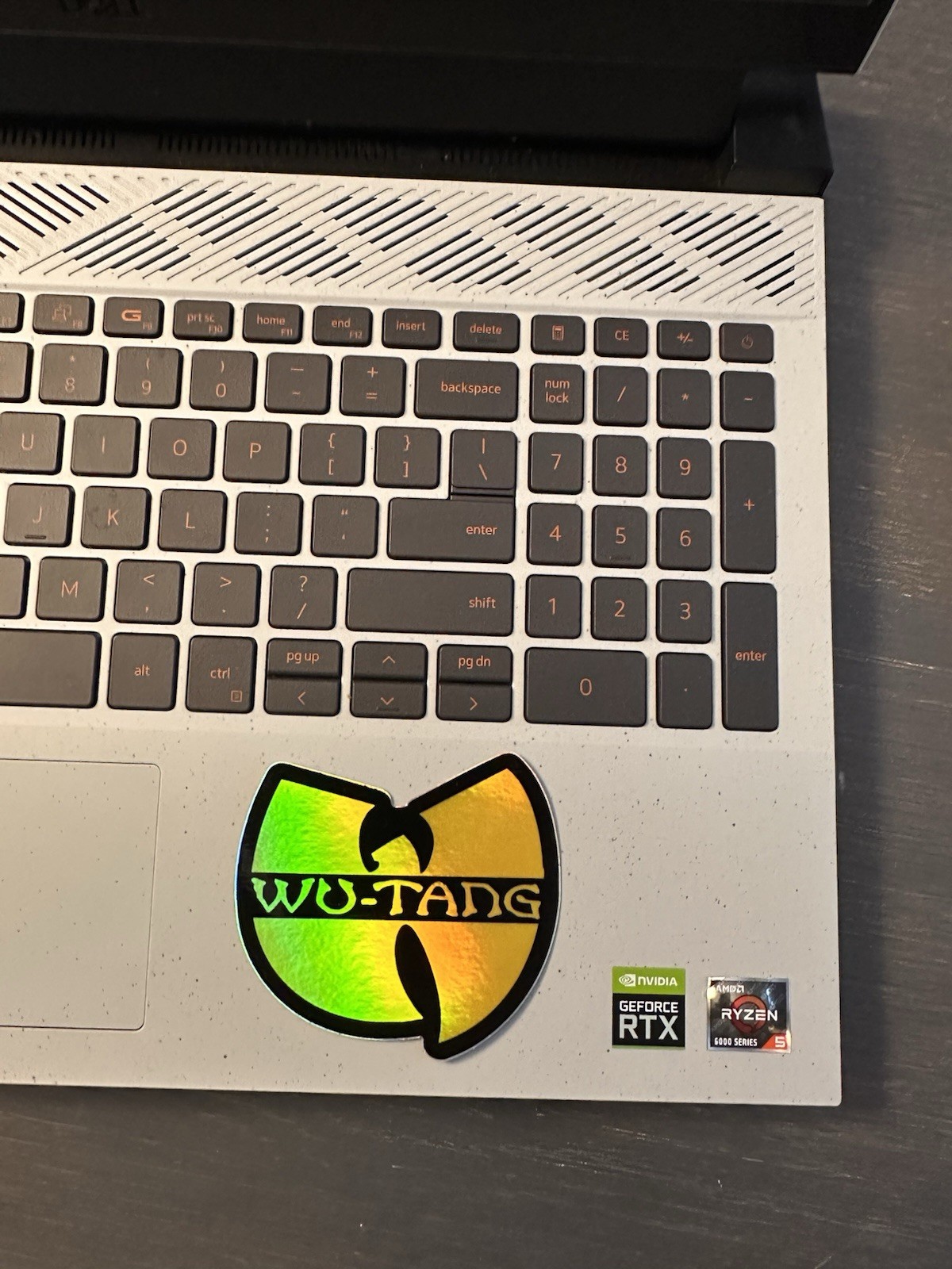 Wu-Tang Forever Sticker Yellow Holo Very High Quality Hip Hop 3”