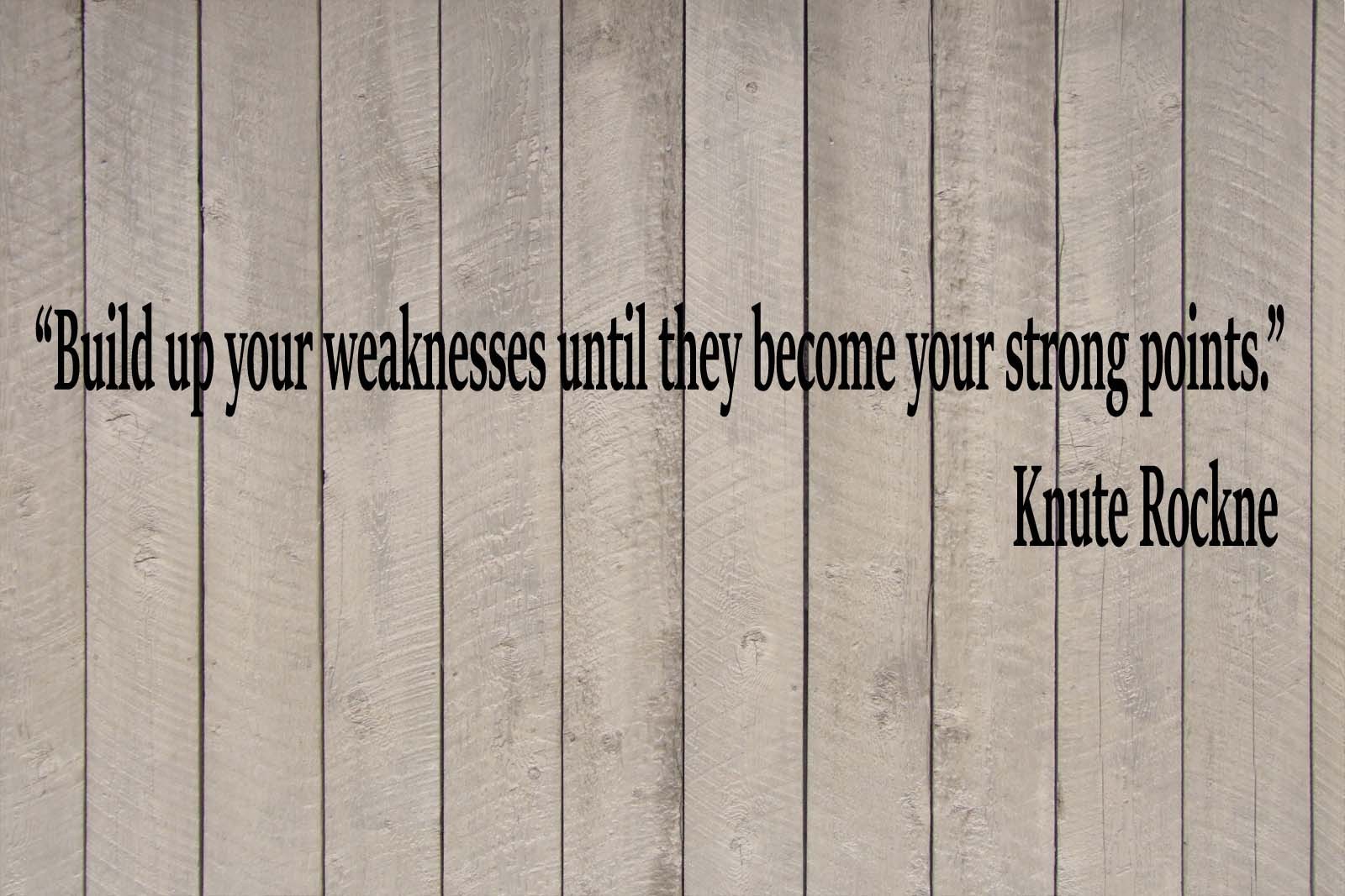 Knute Rockne Notre Dame Coach Football Quote Vinyl Wall Sticker Decal (b)