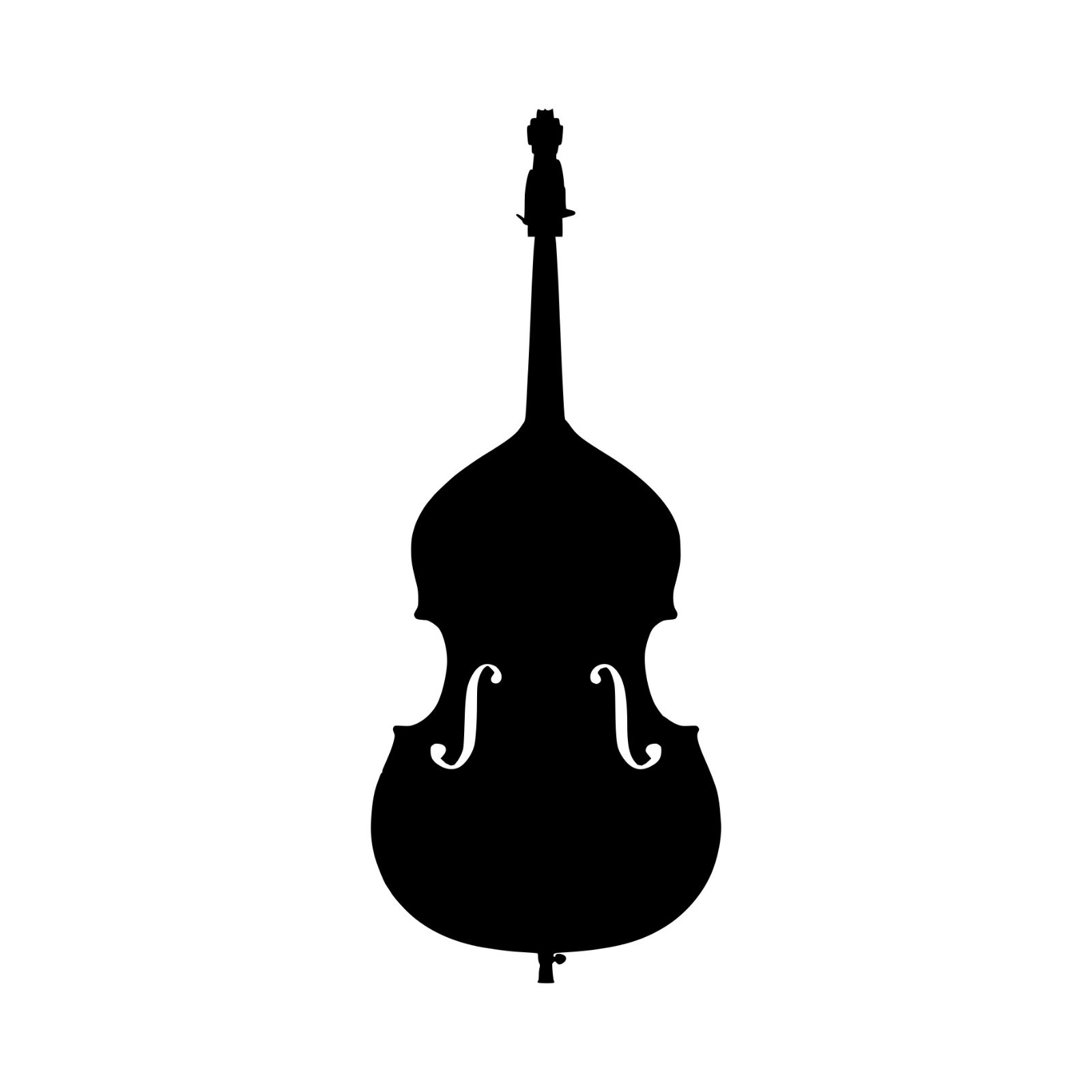 DOUBLE BASS – Vinyl Decal Sticker – Upright Bass Bluegrass Jazz *FREE SHIPPING