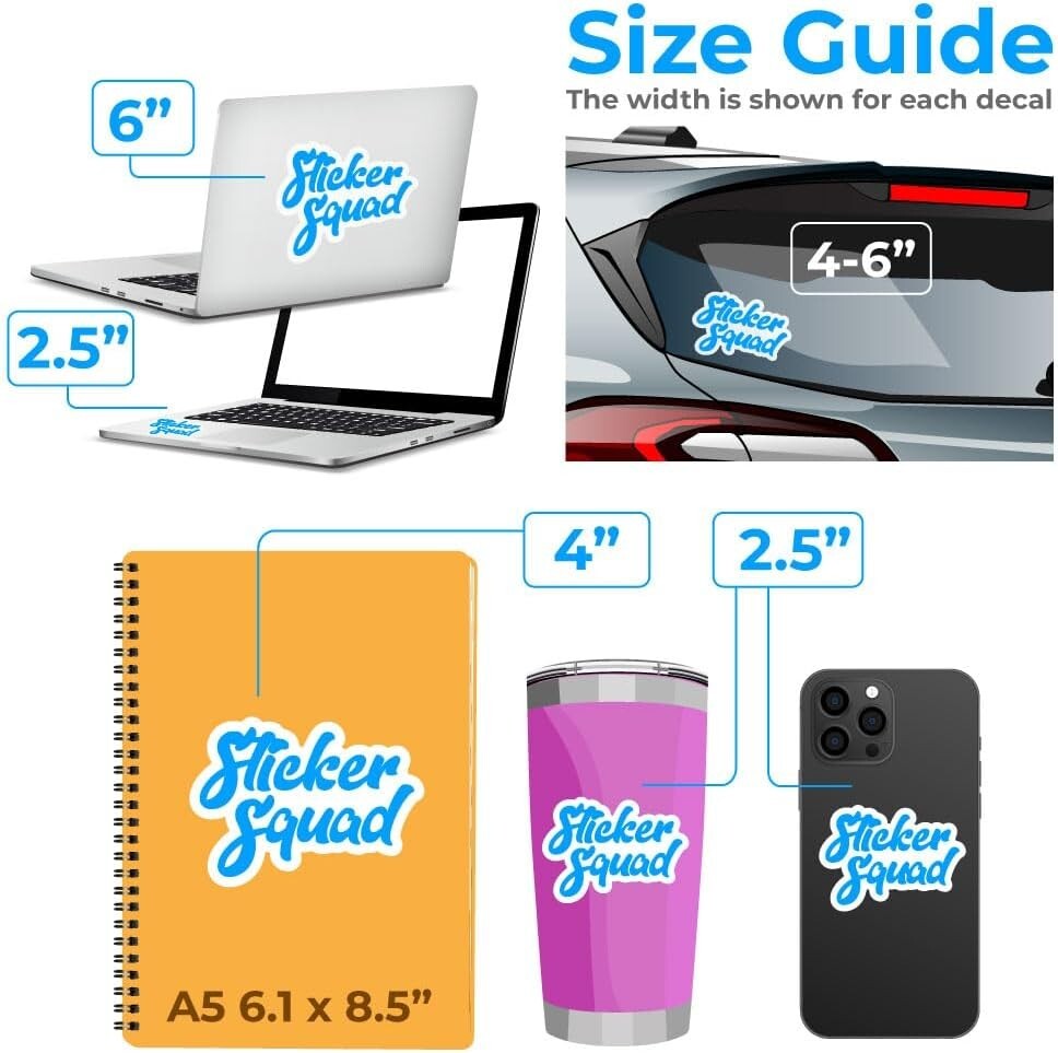 50 stickers logo print stickers waterproof labels custom stickers