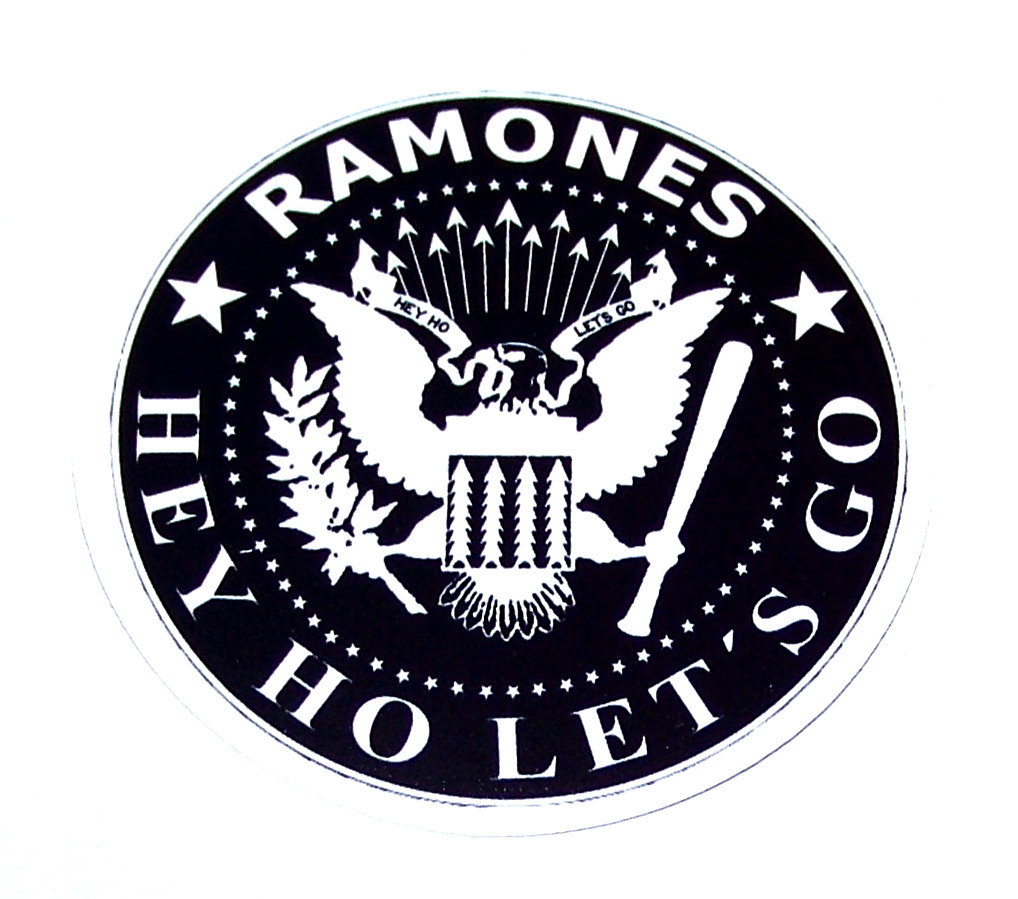 RAMONES Cut Sticker Decal Band Music Metal Rock Punk The Ramones Hey Ho Let's Go
